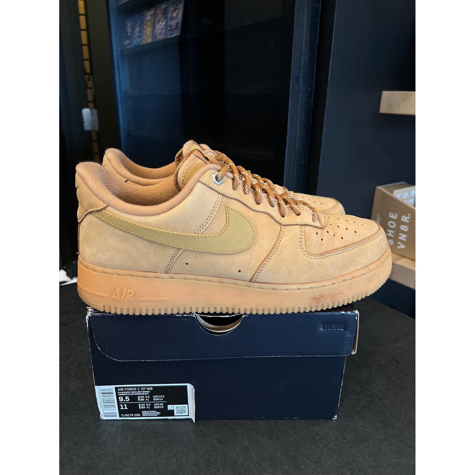 Nike Nike Air Force 1 Low Flax Wheat Size 9.5, PREOWNED