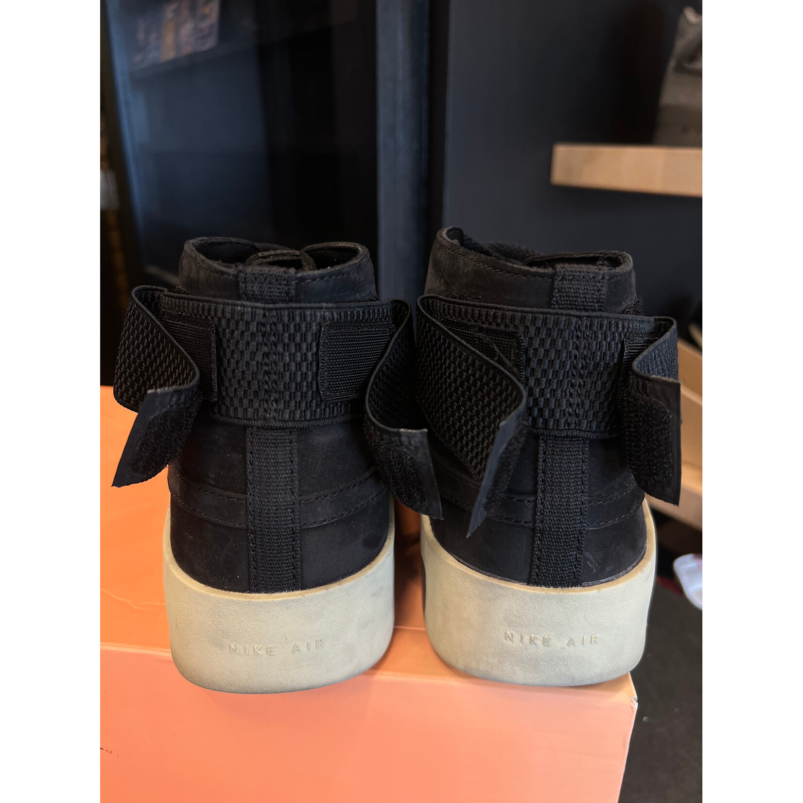 Nike Nike Air Fear Of God Raid Black Size 9.5, PREOWNED