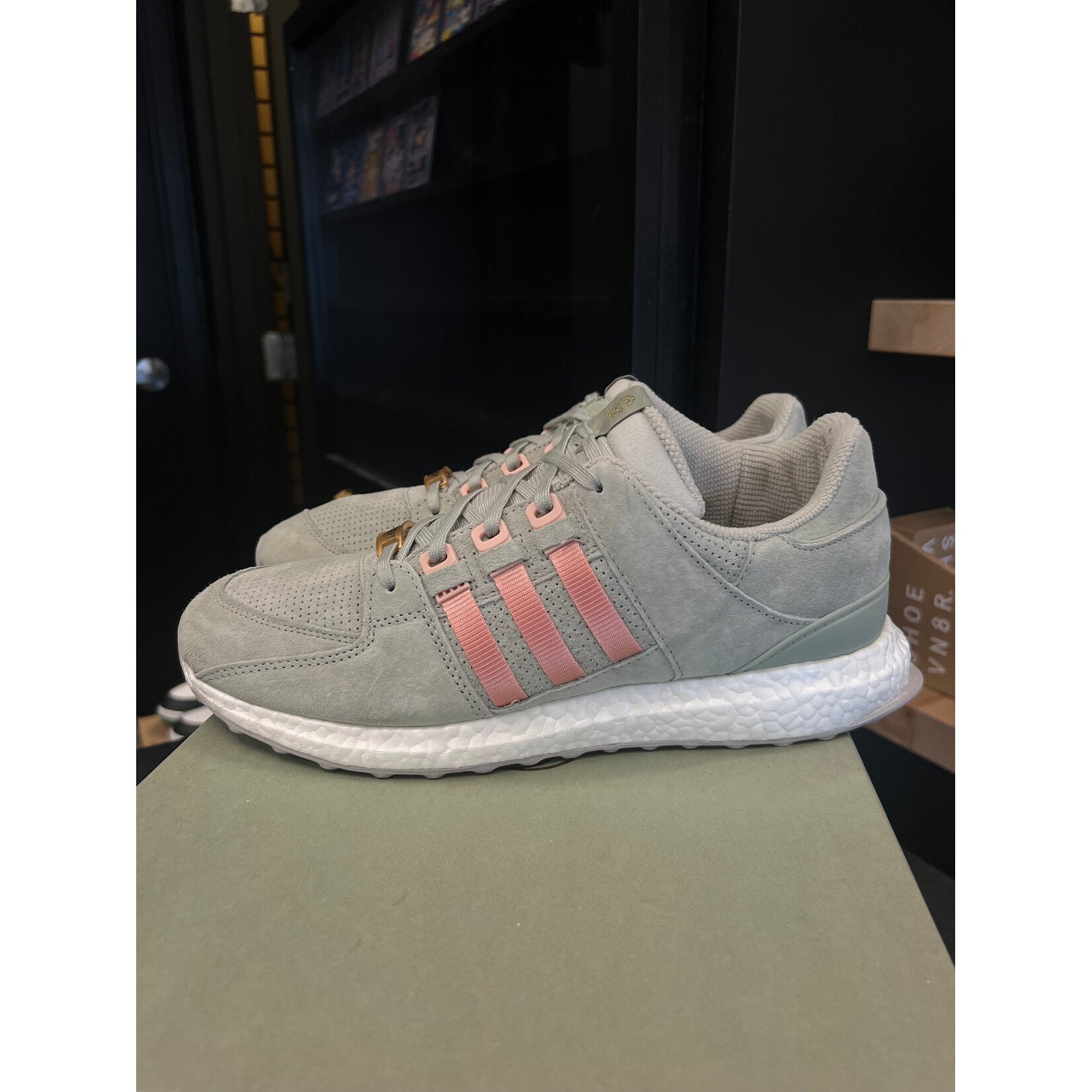 Adidas adidas Ultra Boost EQT Support 93/16 Concepts Sage Size 10.5, PREOWNED