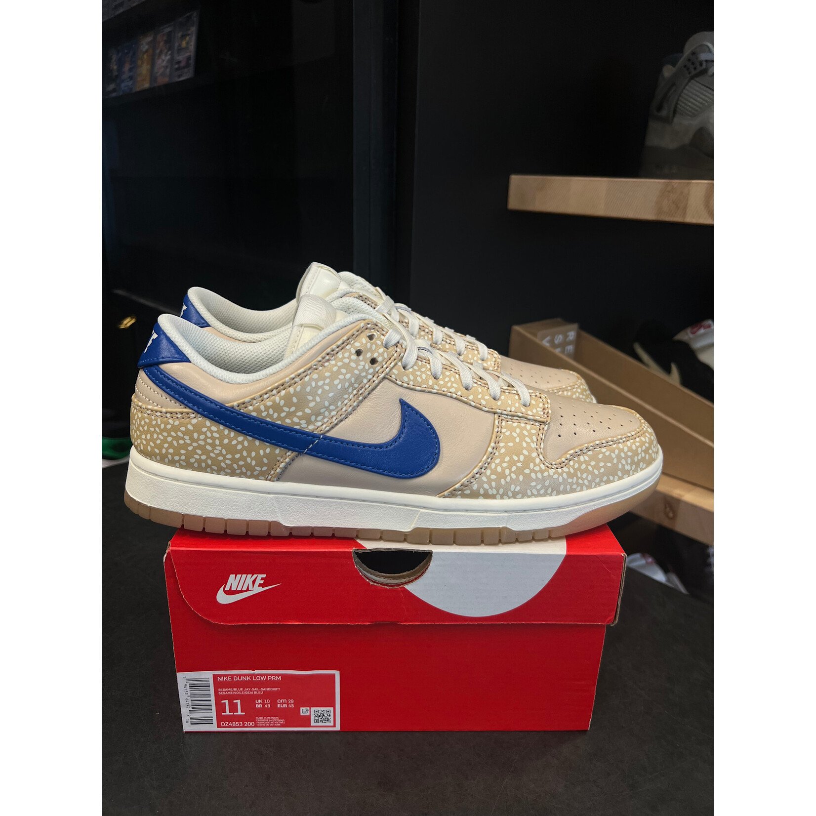 Nike Nike Dunk Low Montreal Bagel Sesame Size 11, PREOWNED