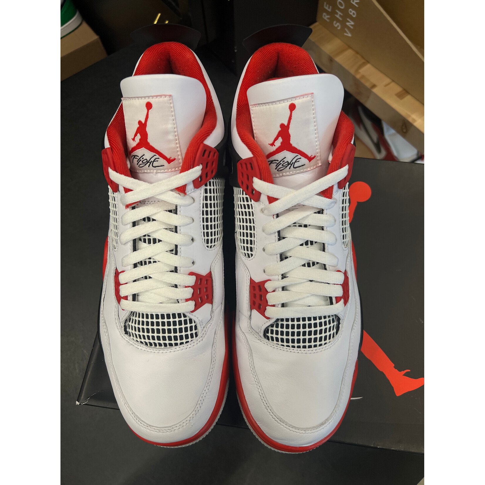Jordan Jordan 4 Retro Fire Red (2020) Size 12, PREOWNED