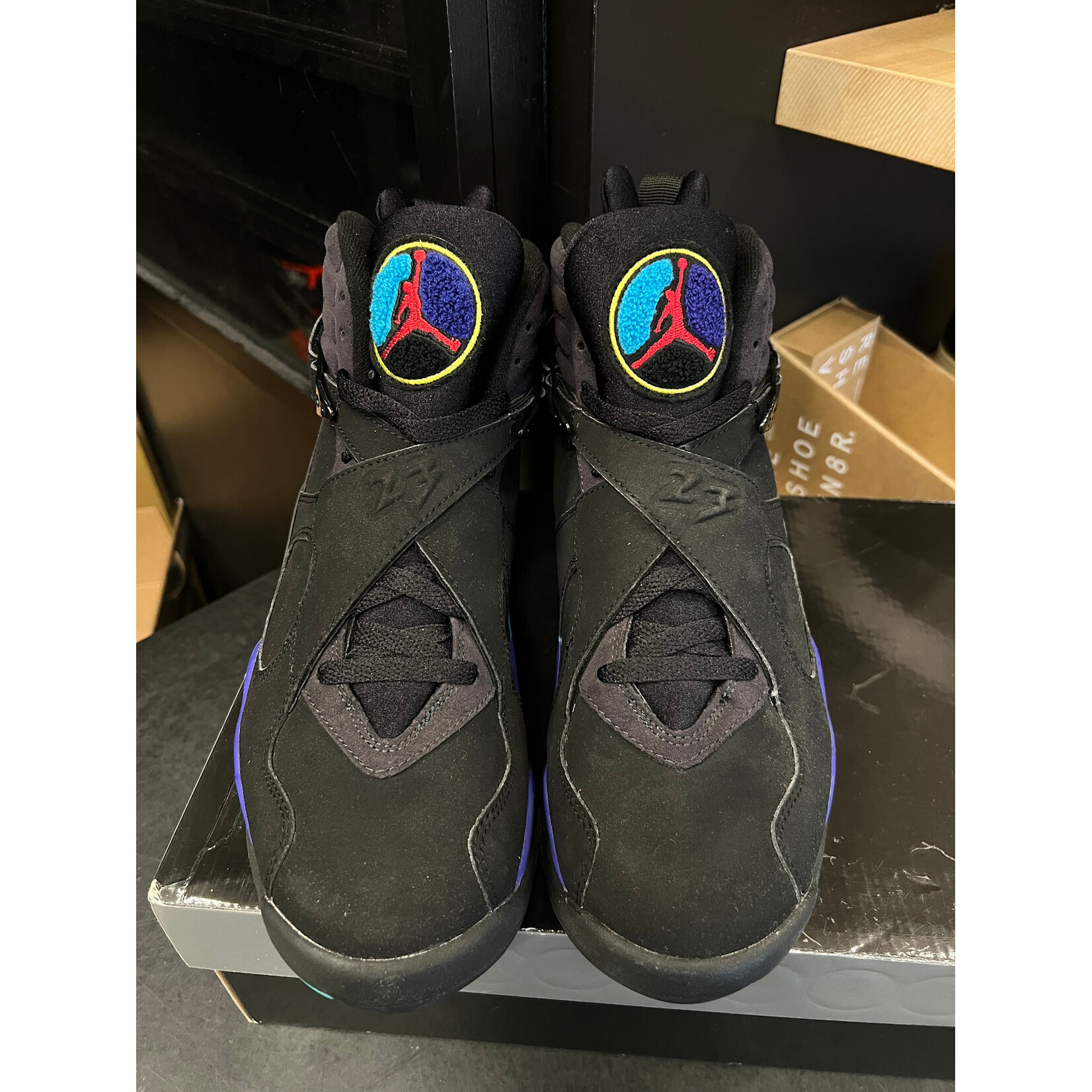 Jordan Jordan 8 Retro Aqua (2007) Size 9, PREOWNED