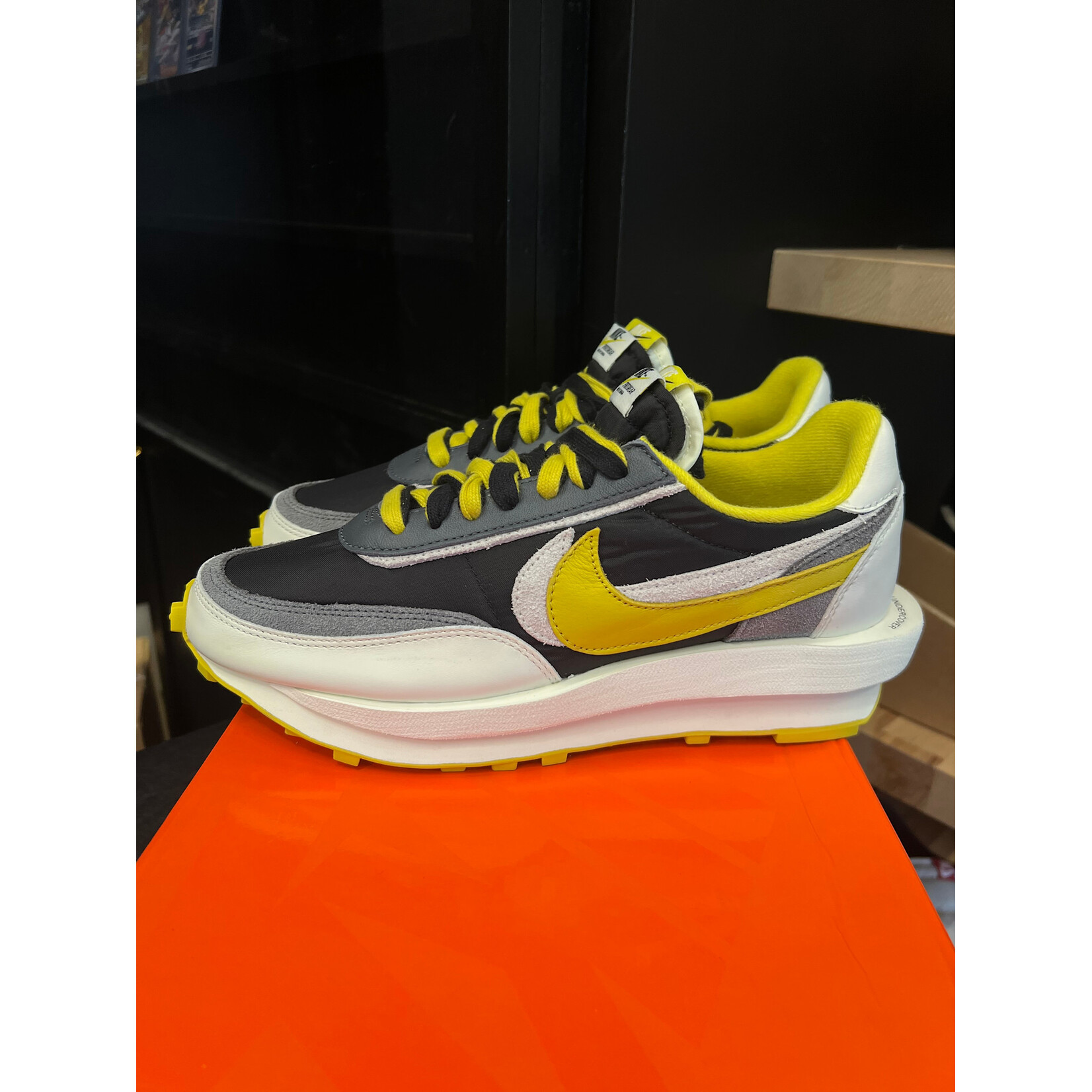 Nike Nike LD Waffle sacai Undercover Black Bright Citron Size 9.5, PREOWNED VNDS