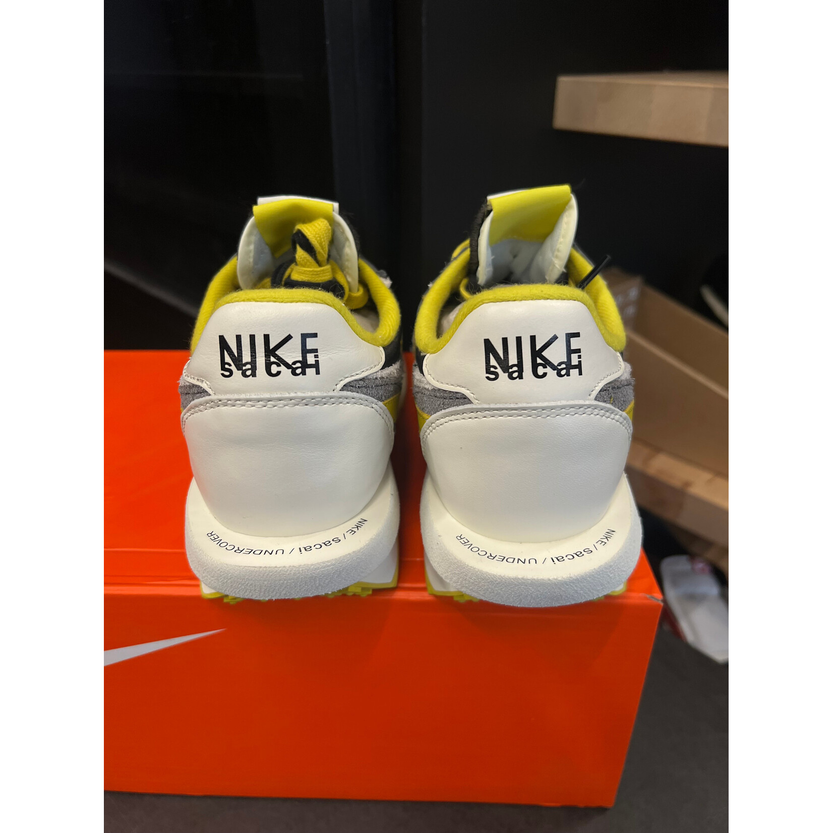 Nike Nike LD Waffle sacai Undercover Black Bright Citron Size 9.5, PREOWNED VNDS