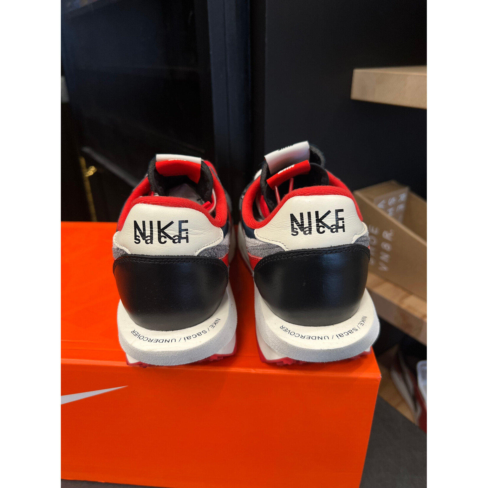 Nike Nike LD Waffle sacai Undercover Midnight Spruce University Red Size 9.5, PREOWNED