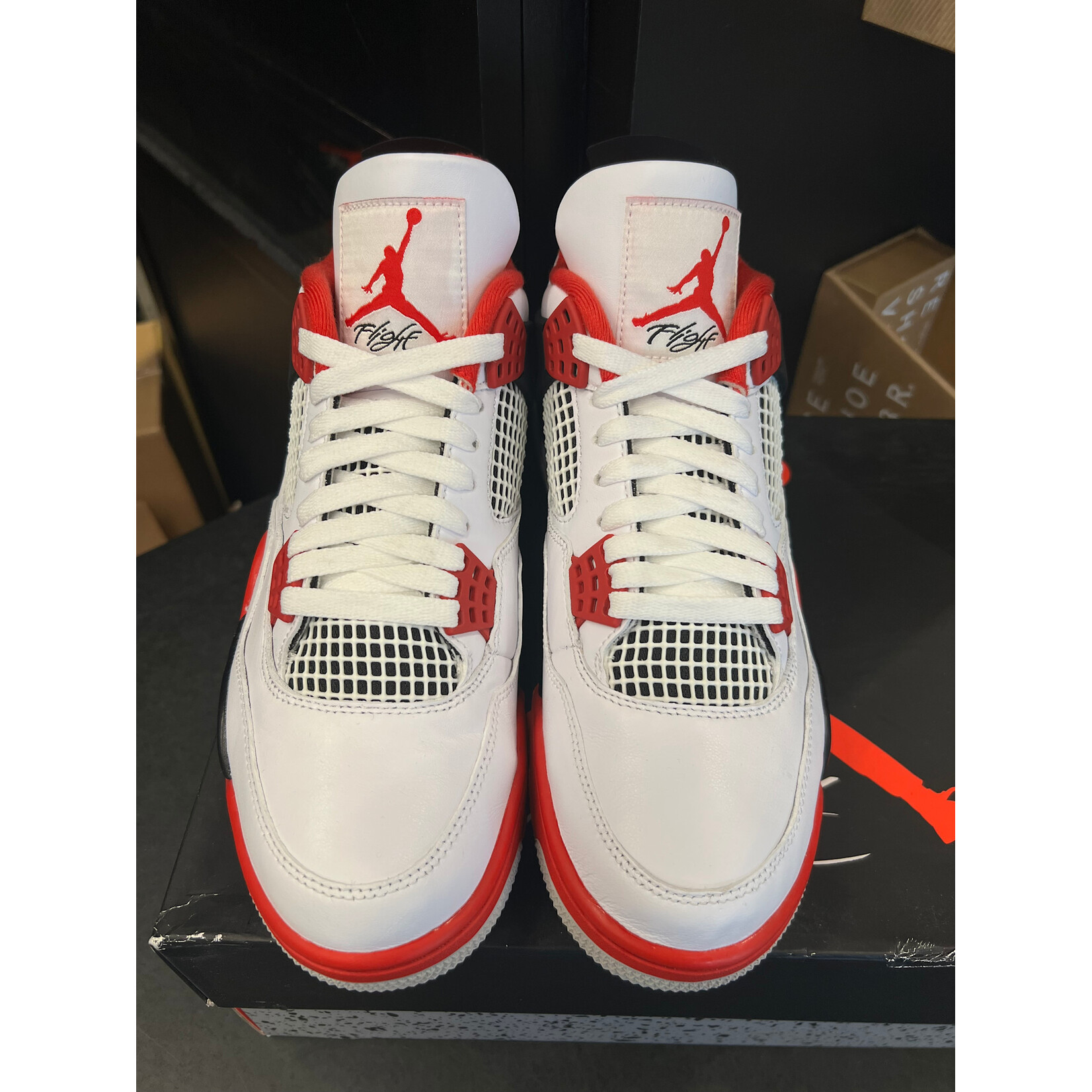 Jordan Jordan 4 Retro Fire Red (2020) Size 9.5, PREOWNED
