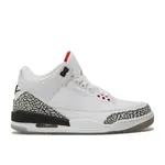 Jordan Jordan 3 Retro Free Throw Line White Cement Size 10, DS BRAND NEW*