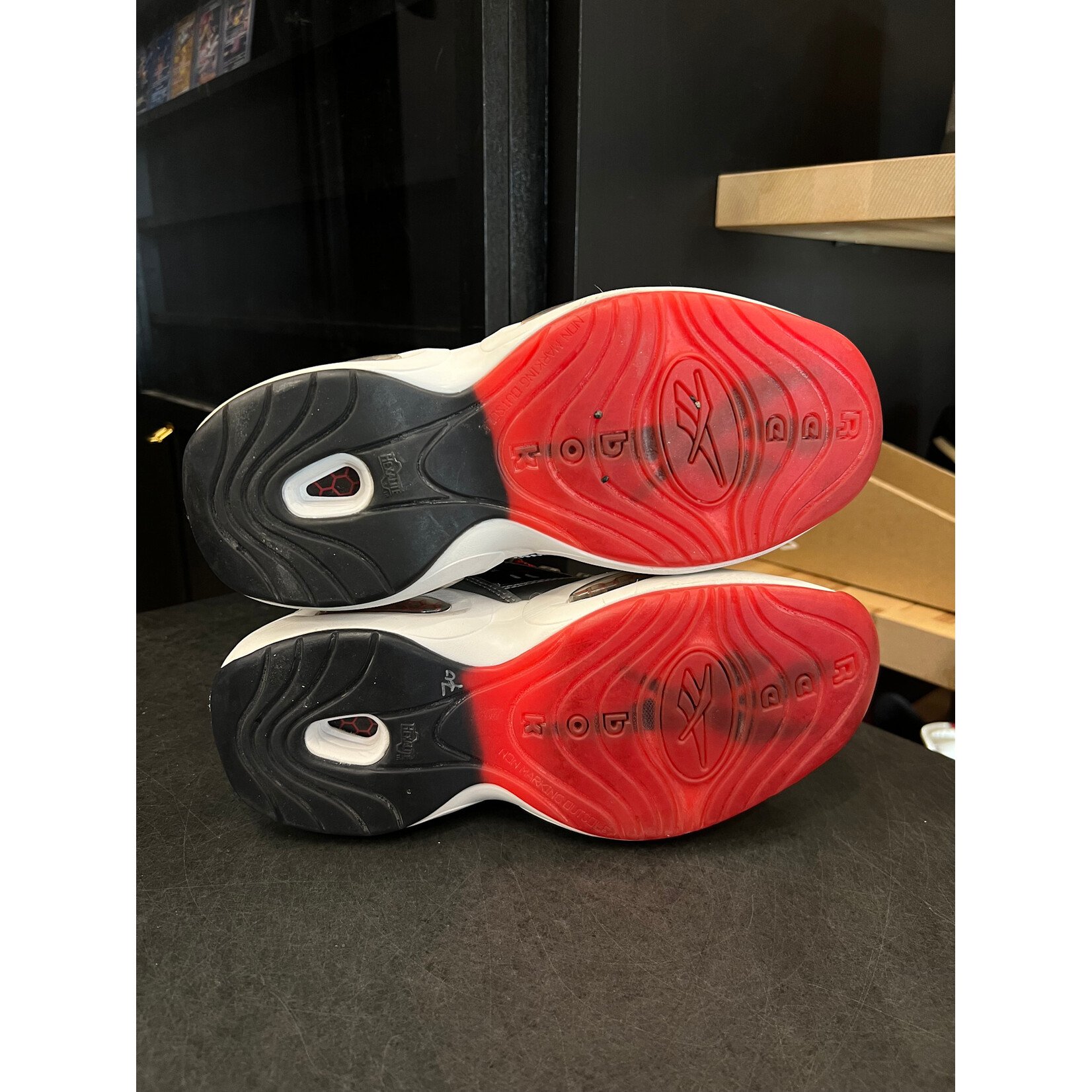 Reebok Reebok Question Mid Iverson x Harden Silver Size 8, PREOWNED