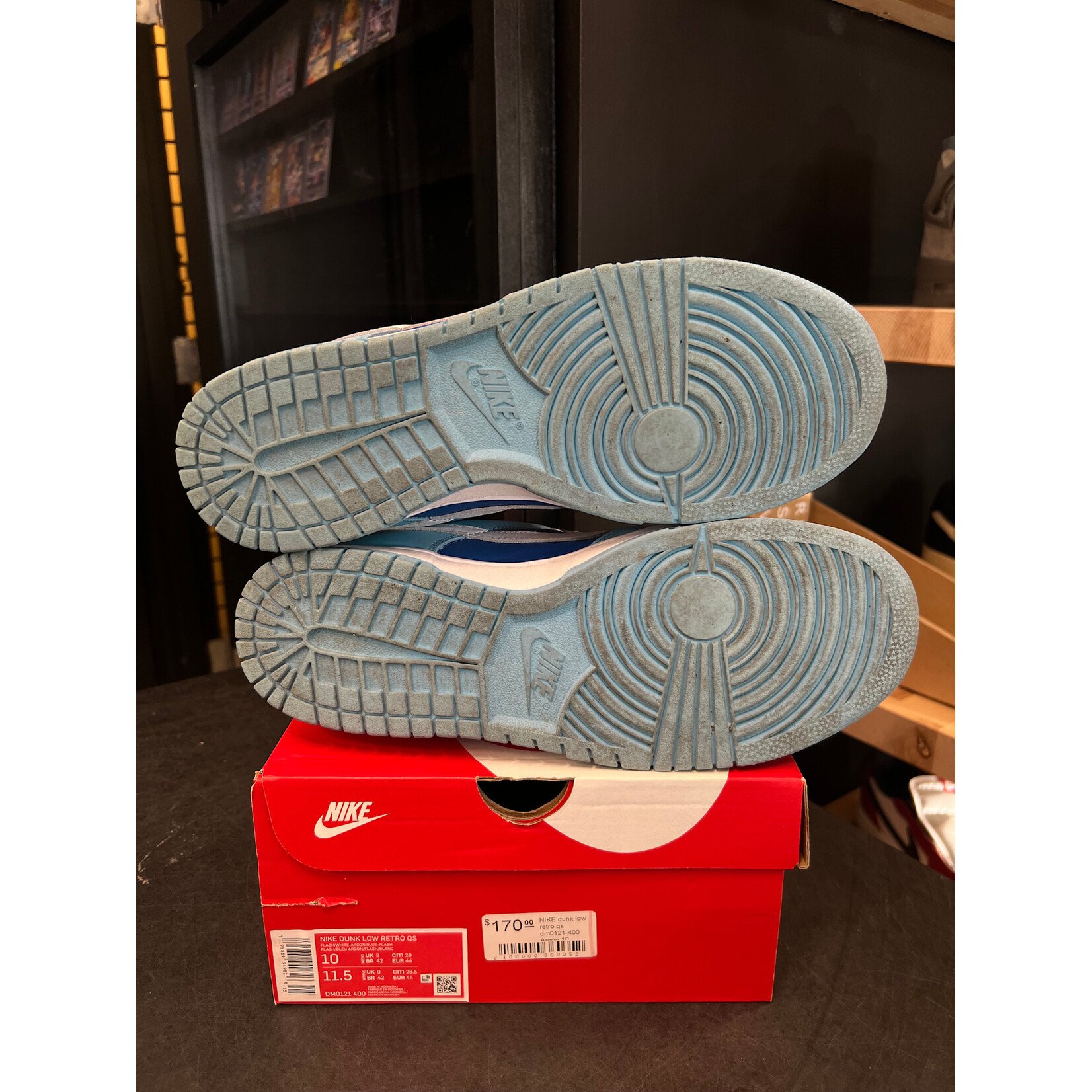 Nike Nike Dunk Low Retro QS Argon (2022) Size 10, PREOWNED