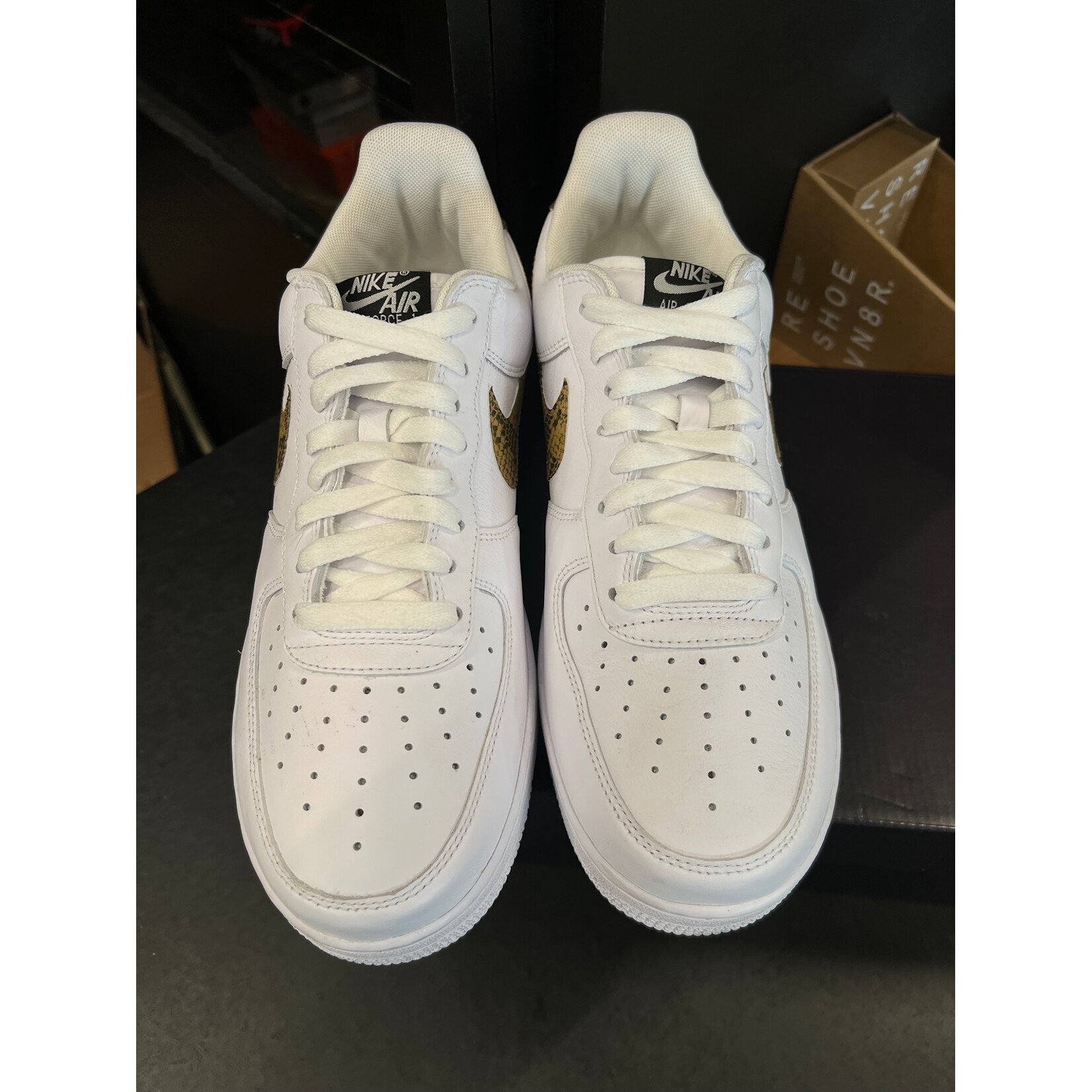 Nike Nike Air Force 1 Low Retro Ivory Snake Size 10, PREOWNED