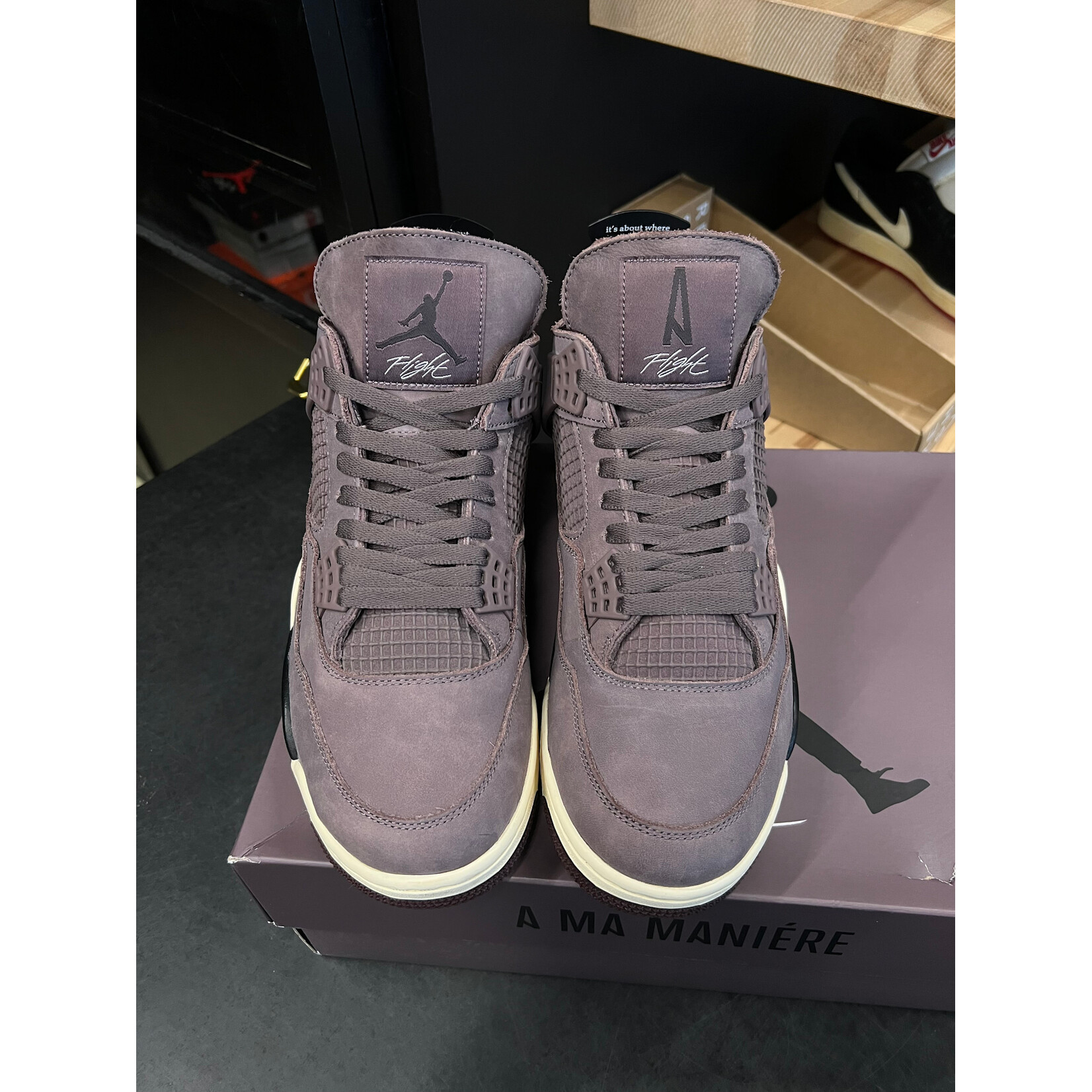 Jordan Jordan 4 Retro SP A Ma Maniére Violet Ore Size 10.5, PREOWNED