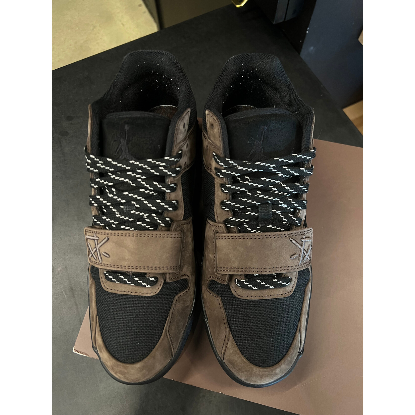 Jordan Jordan Jumpman Jack TR Travis Scott Dark Mocha Size 8, PREOWNED