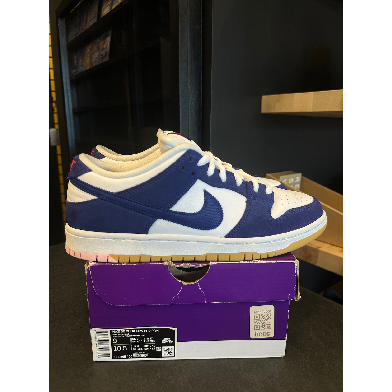 Nike Nike SB Dunk Low Los Angeles Dodgers Size 9, PREOWNED