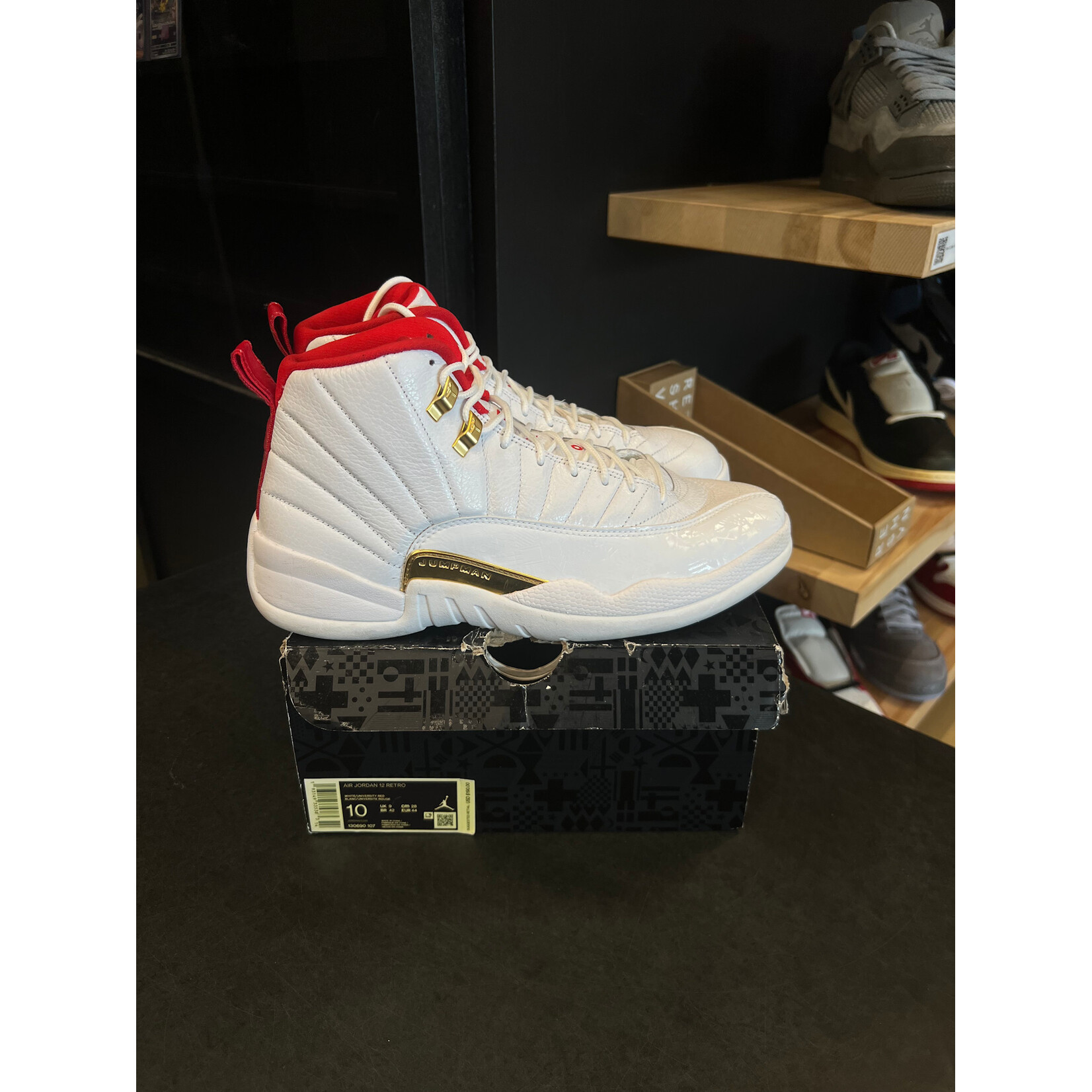 Jordan Jordan 12 Retro FIBA (2019) Size 10, PREOWNED