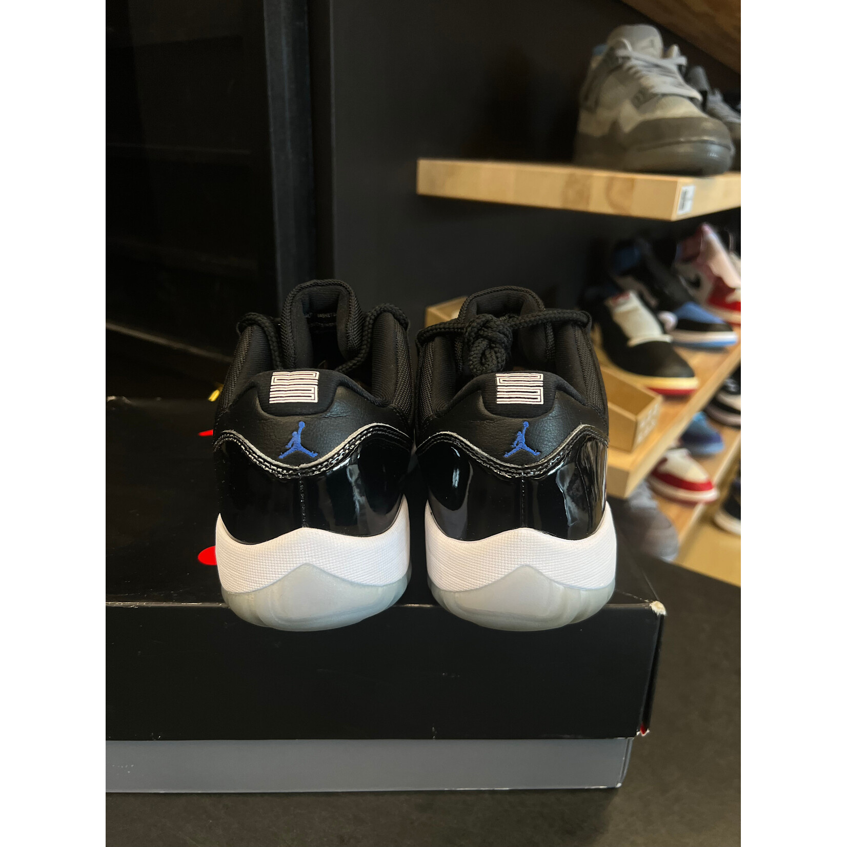 Jordan Jordan 11 Retro Low Space Jam Size 10.5, PREOWNED