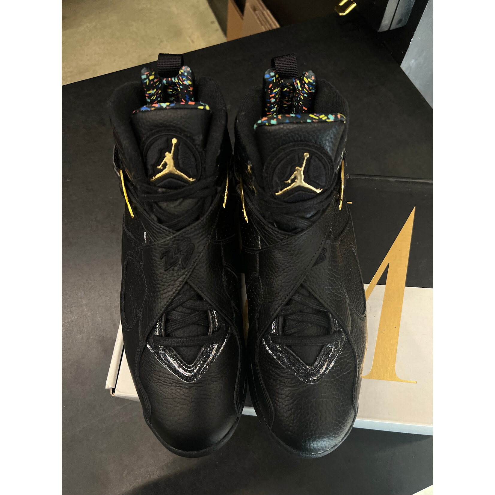 Jordan Jordan 8 Retro Confetti Size 10.5, PREOWNED