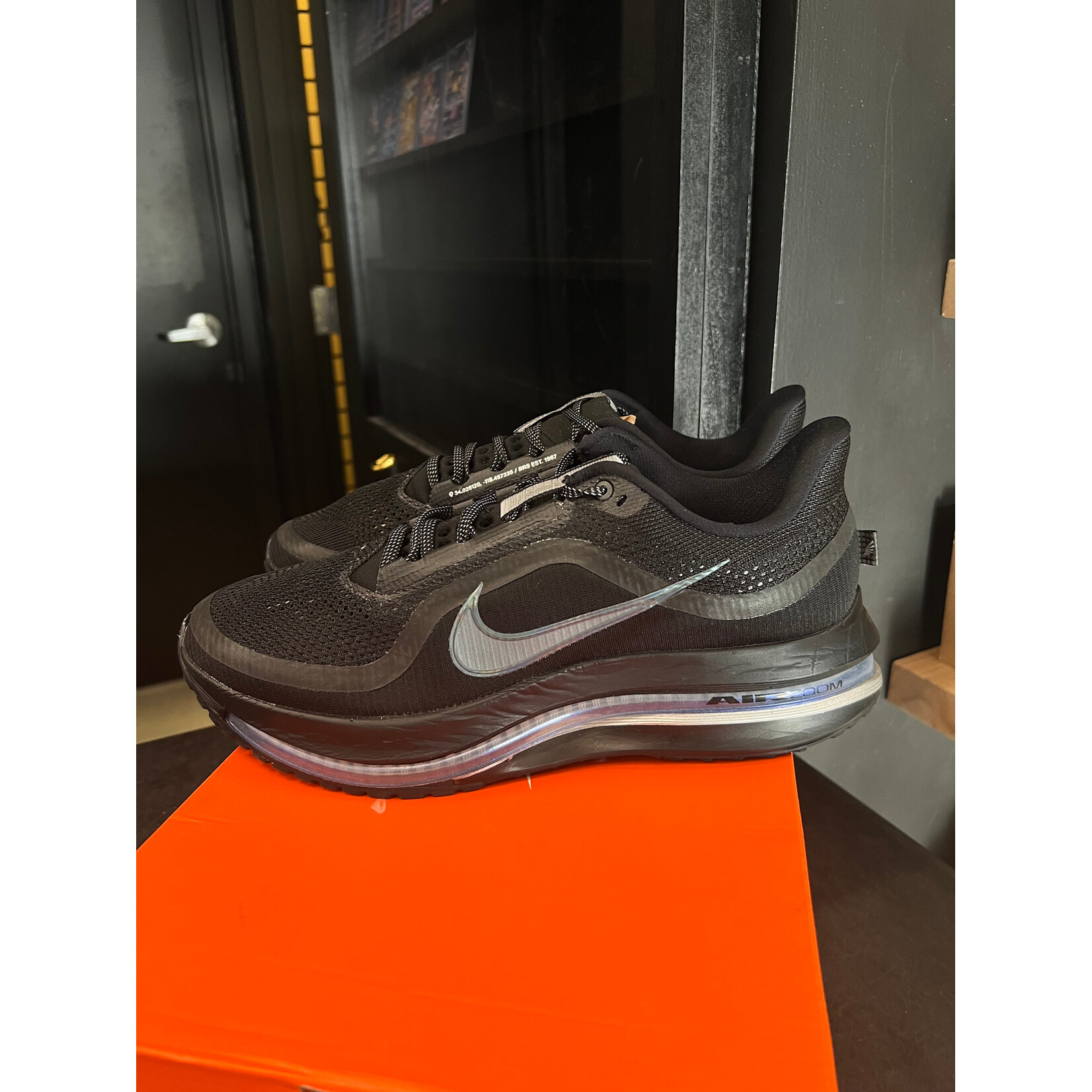 Nike Nike Air Zoom Pegasus Premium Black Metallic Silver Size 11, PREOWNED