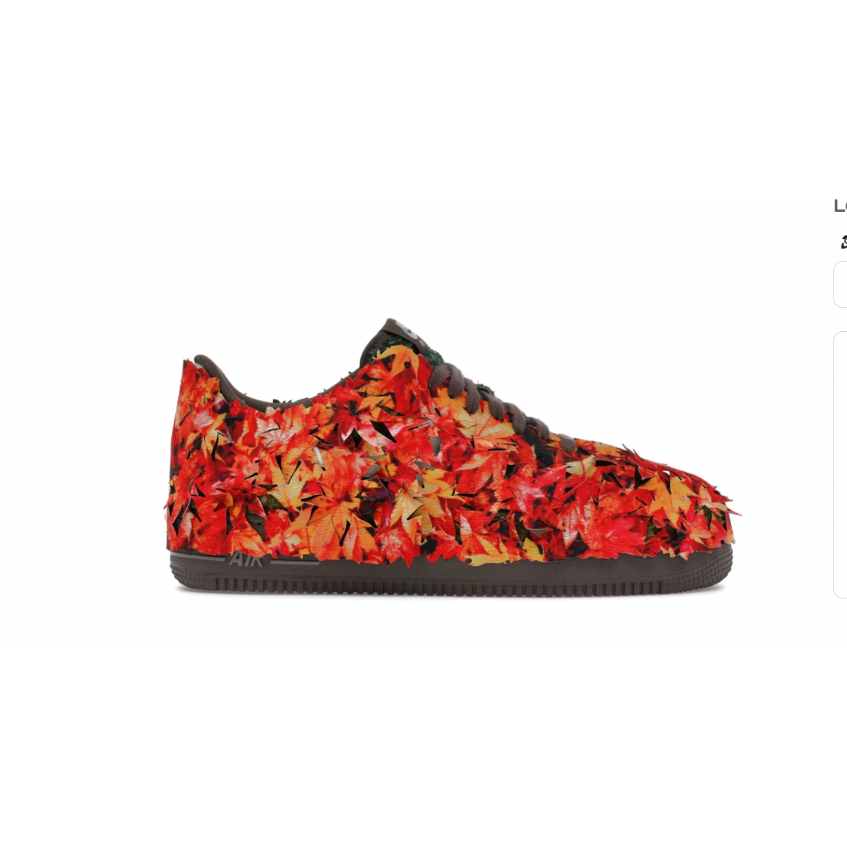 Nike Nike Air Force 1 Low LX Leaf Camo Size 10, DS BRAND NEW