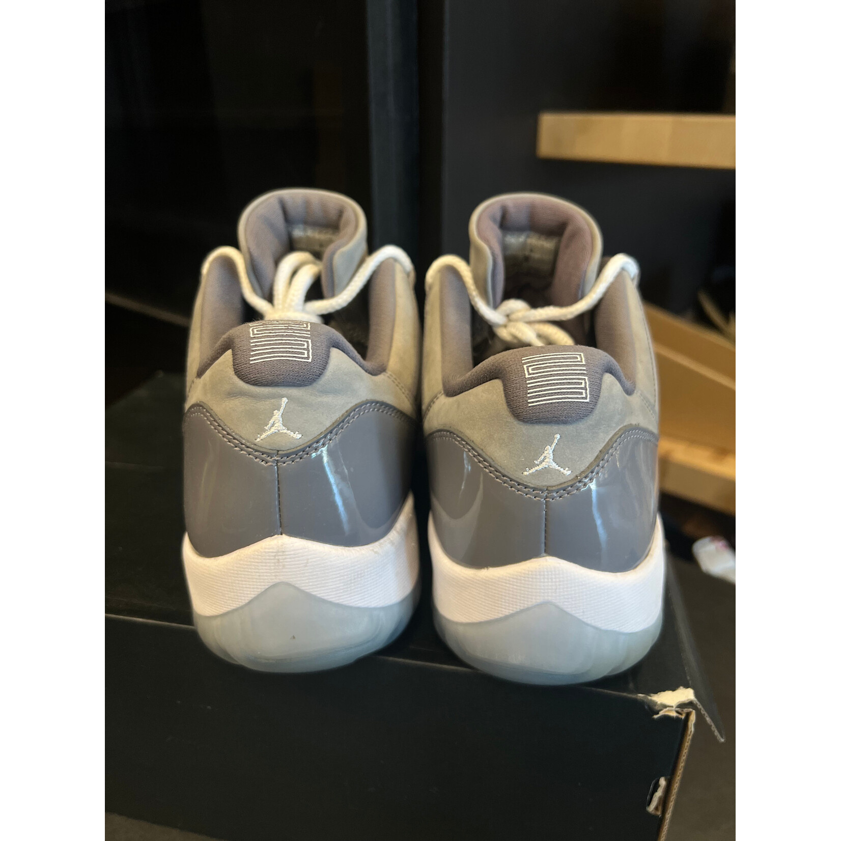 Jordan Jordan 11 Retro Low Cool Grey Size 12, PREOWNED
