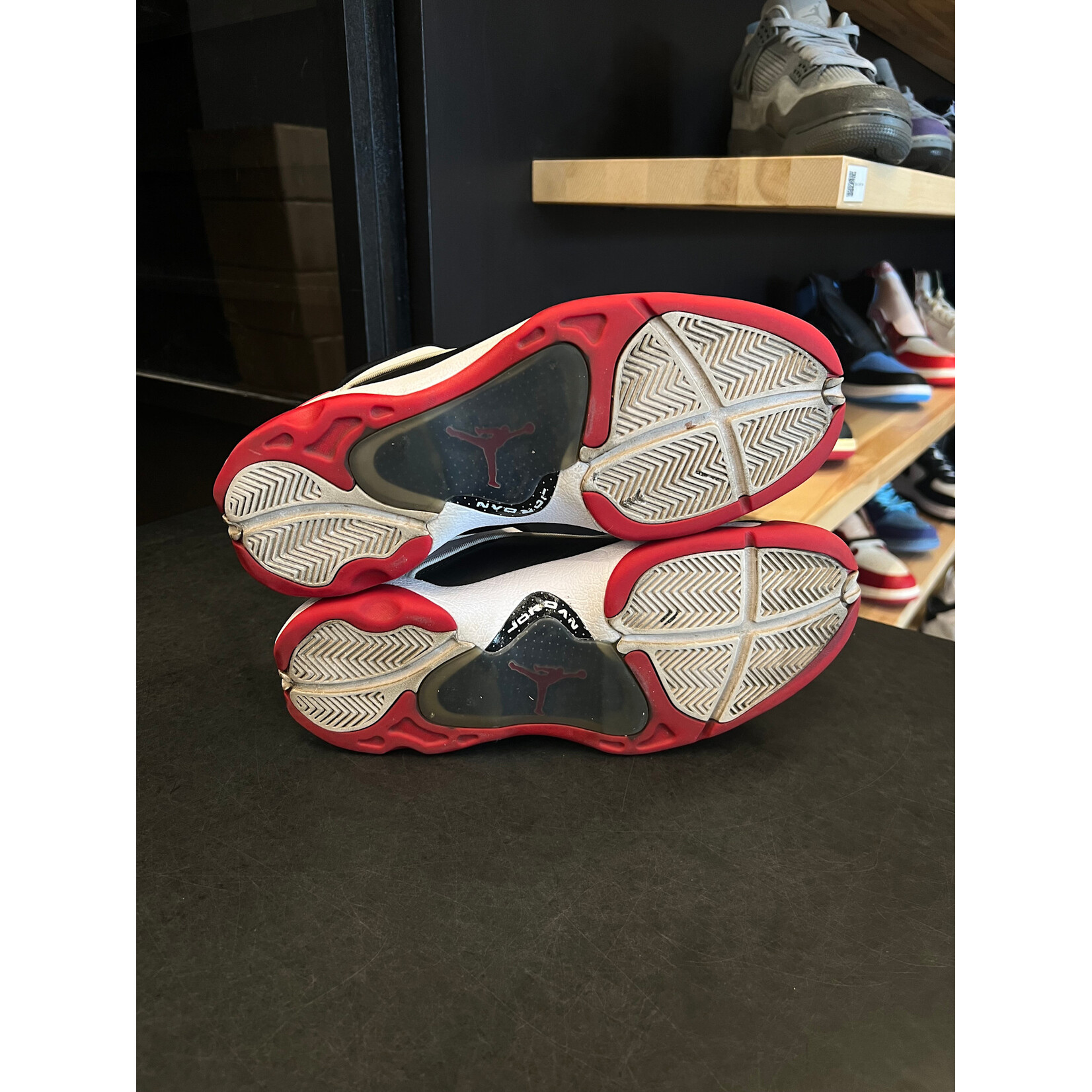 Jordan Jordan Jumpman Pro Quick White Varsity Red Black Size 10, PREOWNED