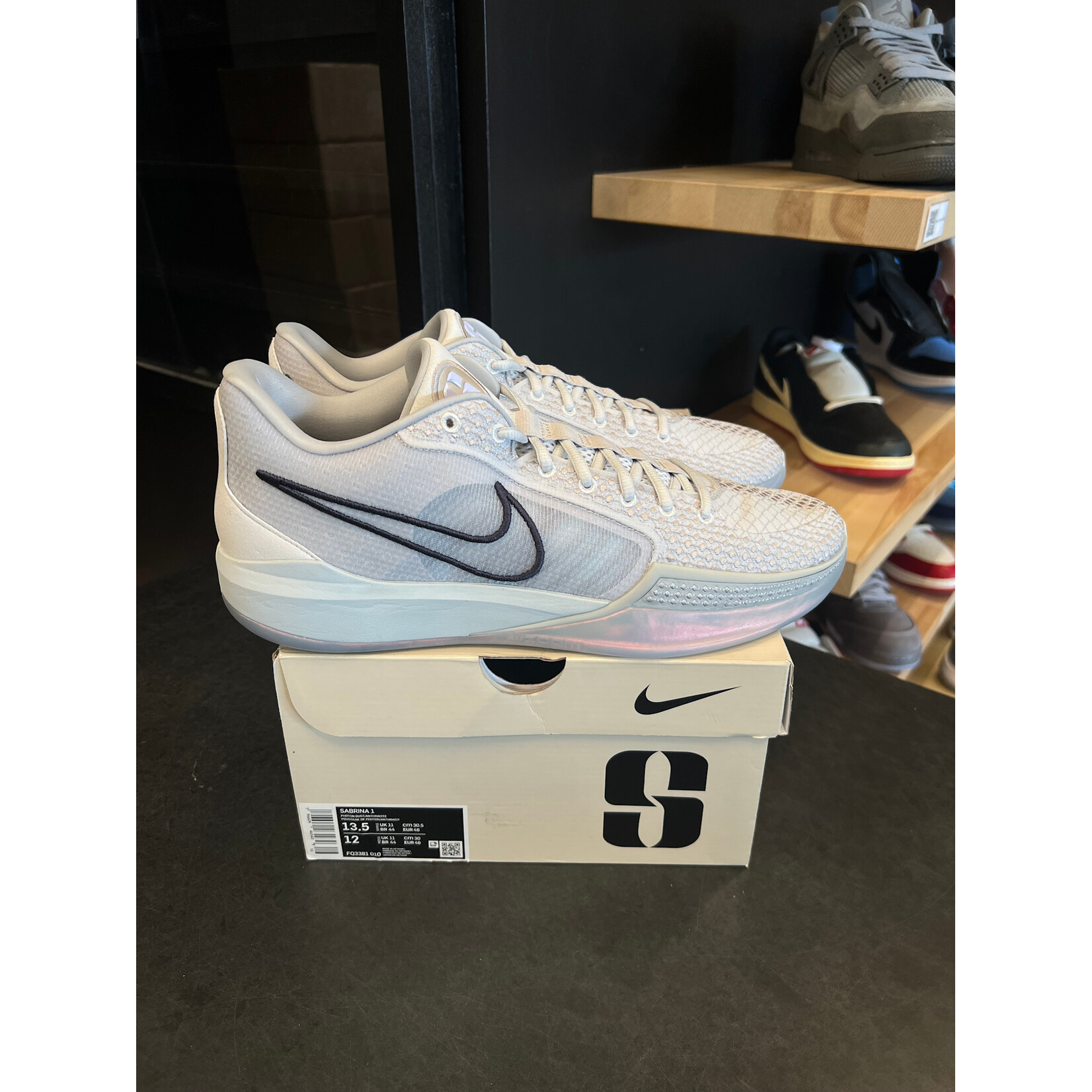 Nike Nike Sabrina 1 Ionic Photon Dust (Women's) Size 13.5W, PREOWNED