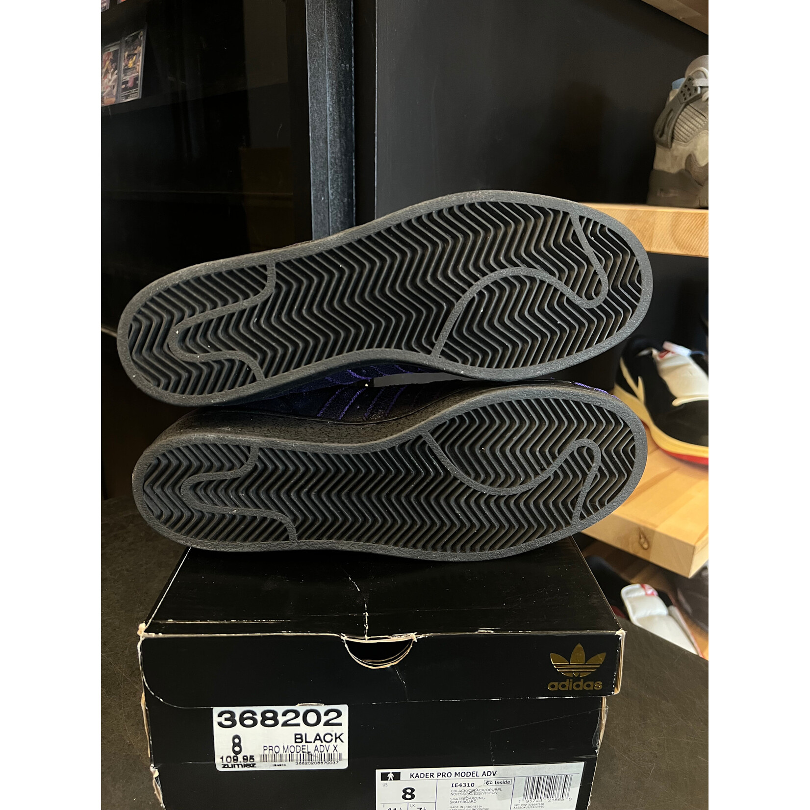 Adidas adidas Pro Model ADV Kader Dark Purple Size 8, PREOWNED