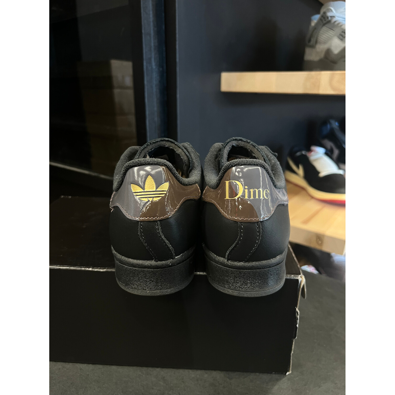 Adidas adidas Superstar ADV Dime Cloud Carbon Size 8, PREOWNED