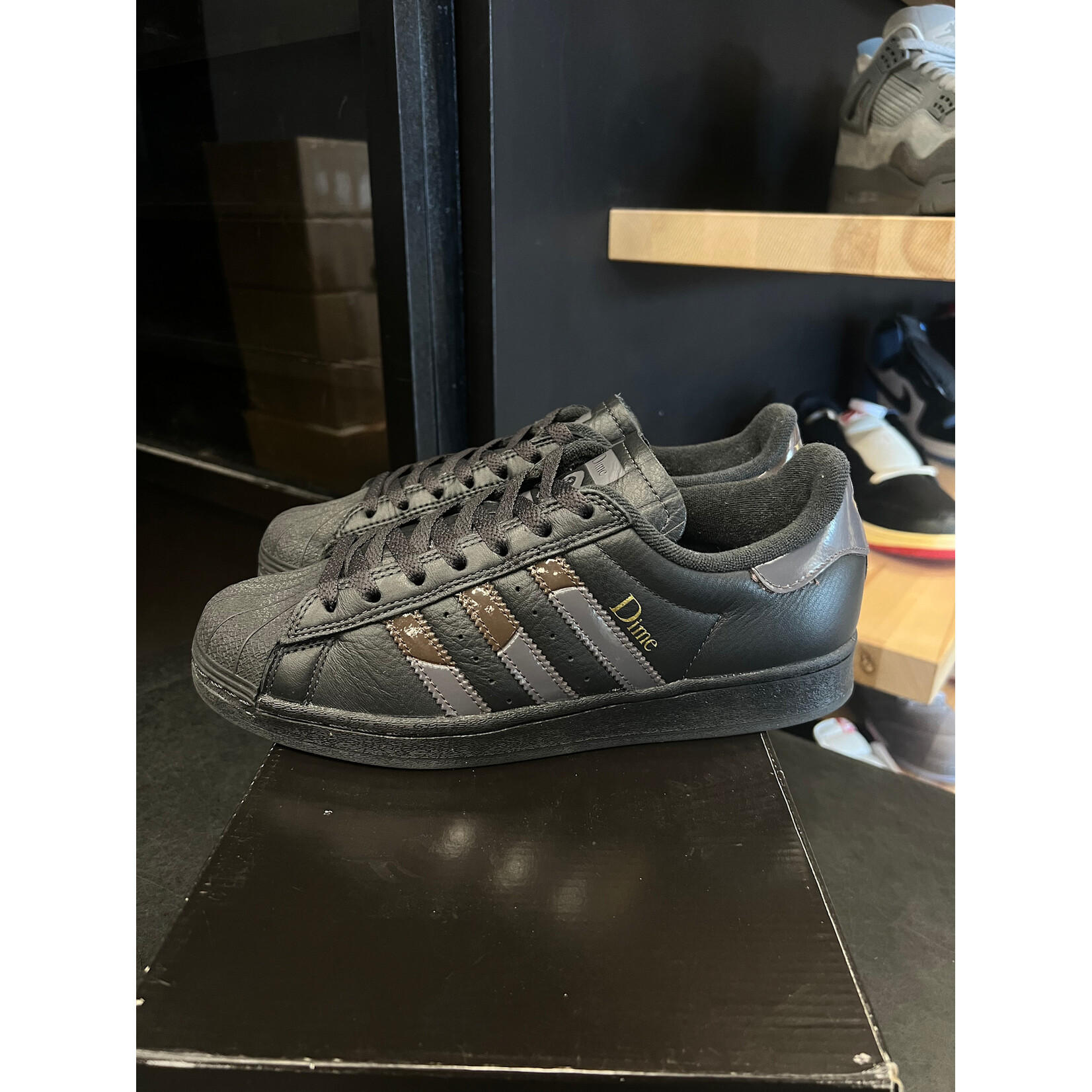 Adidas adidas Superstar ADV Dime Cloud Carbon Size 8, PREOWNED