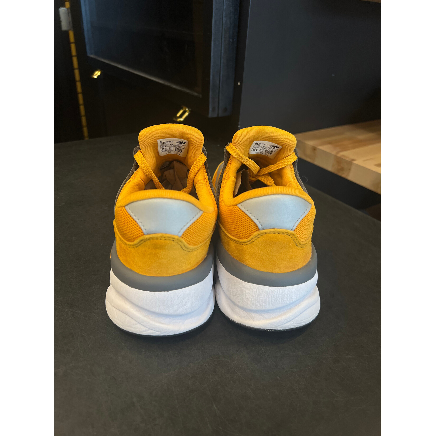 New New Balance X-90 Mustard Yellow Size 10.5, PREOWNED