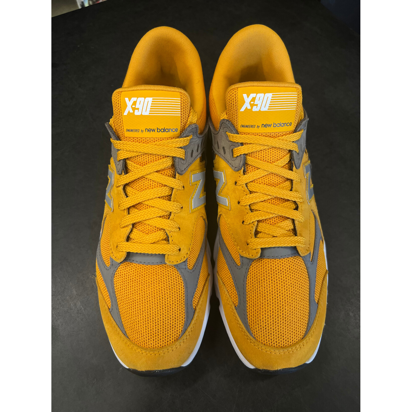 New New Balance X-90 Mustard Yellow Size 10.5, PREOWNED