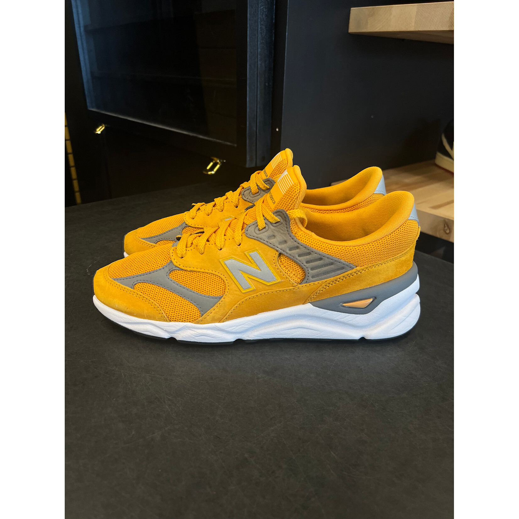 New New Balance X-90 Mustard Yellow Size 10.5, PREOWNED