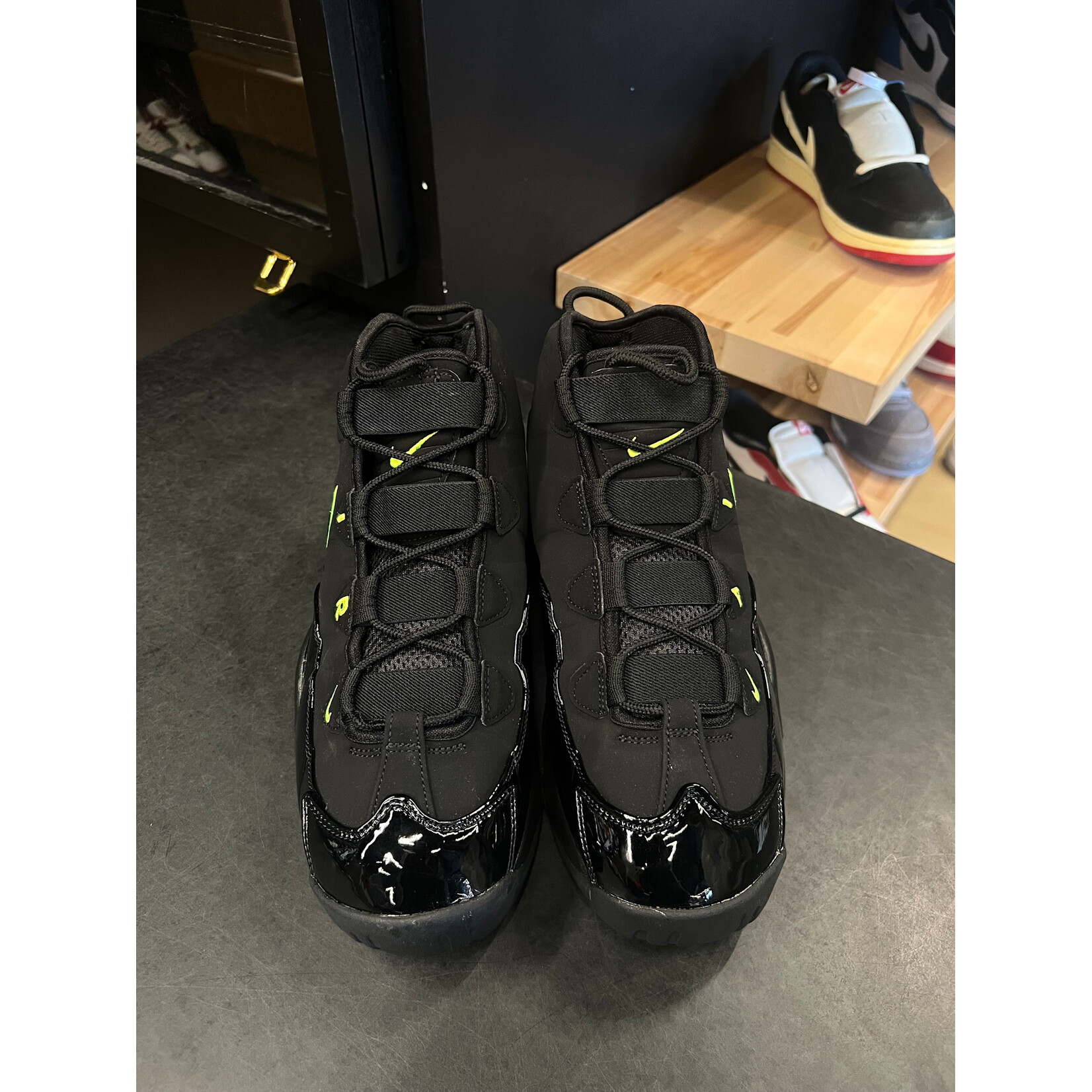 Nike Nike Air Max Uptempo 95 Black Volt Size 11, PREOWNED