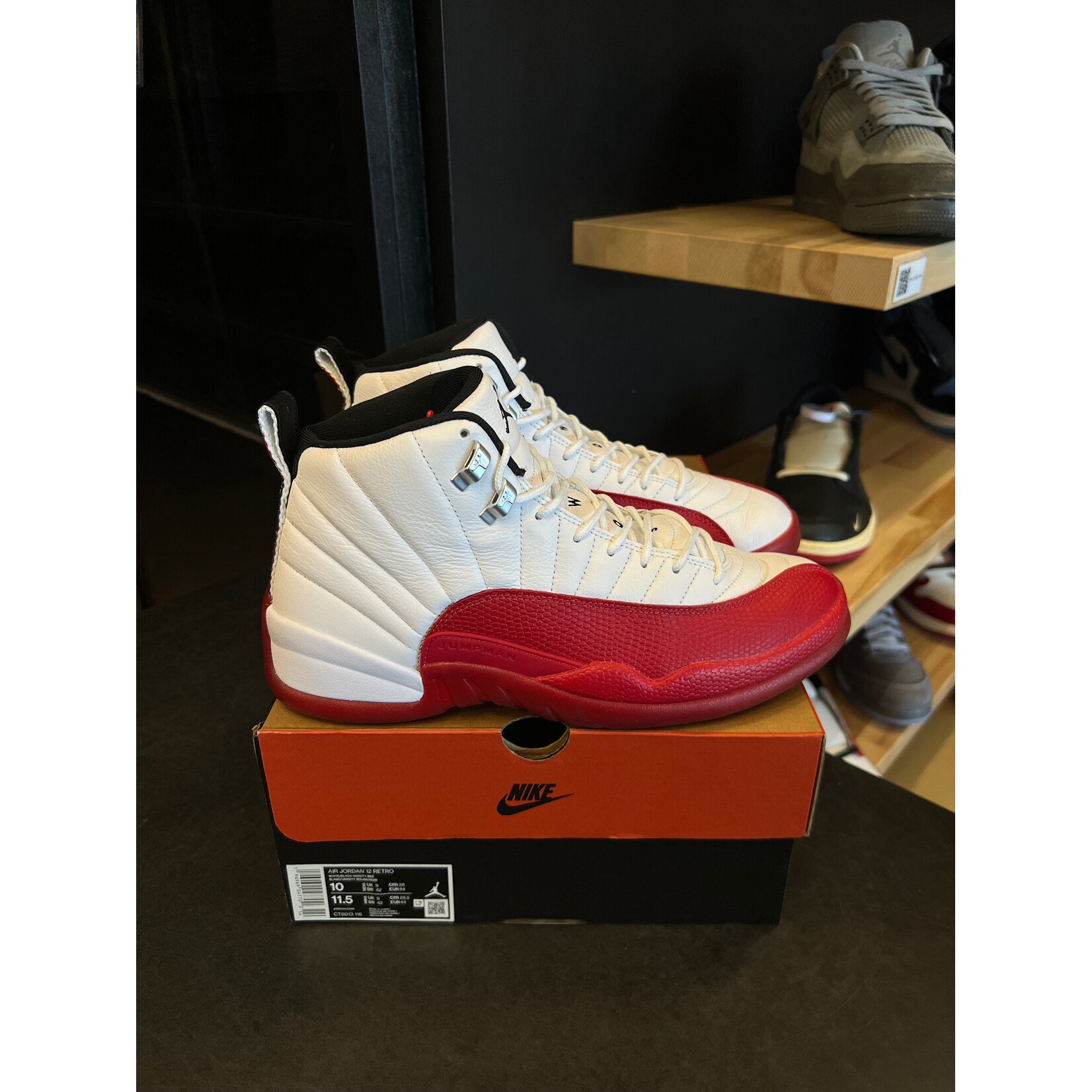 Jordan Jordan 12 Retro Cherry (2023) Size 10, PREOWNED
