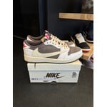 Jordan Jordan 1 Retro Low OG SP Travis Scott Reverse Mocha Size 7, PREOWNED
