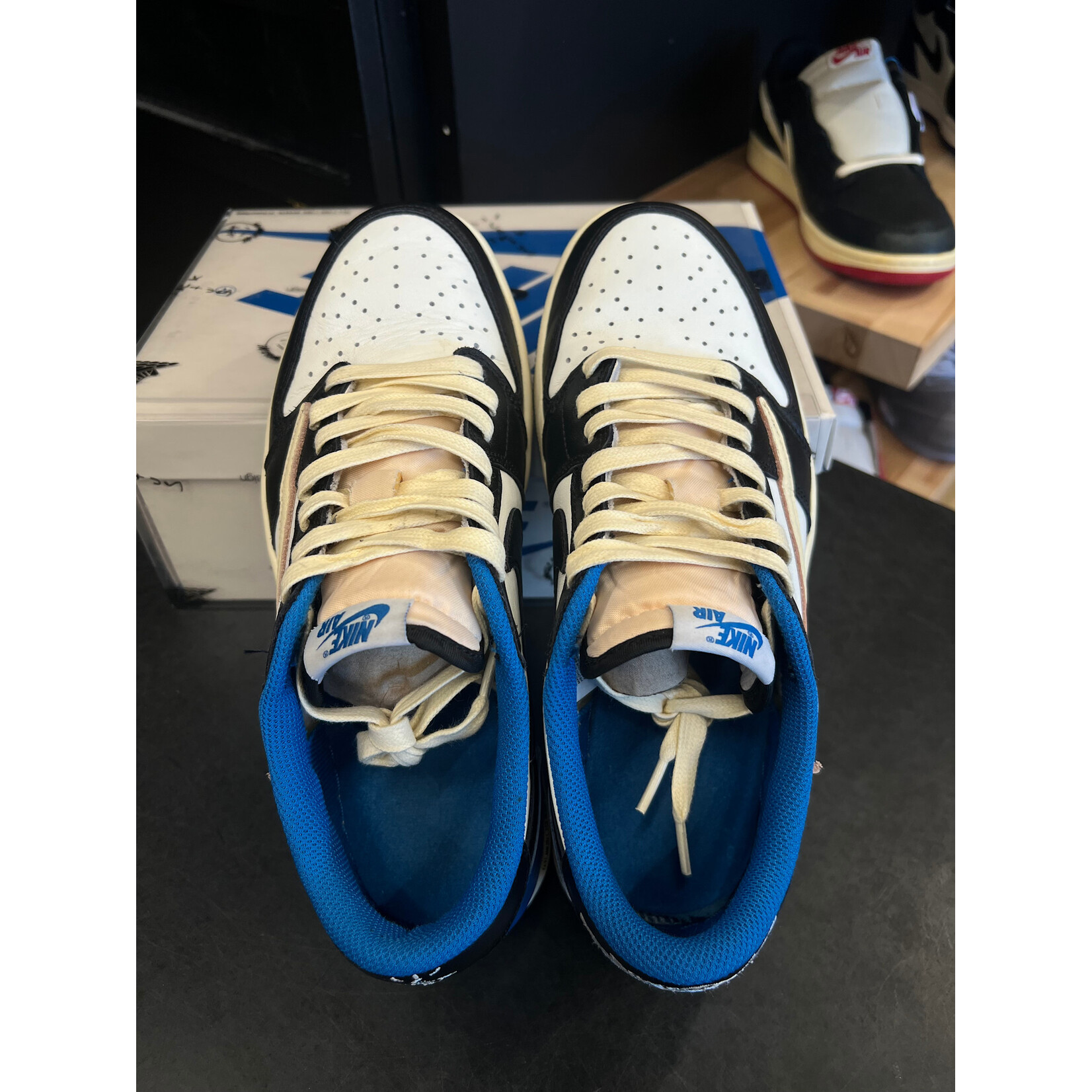 Jordan Jordan 1 Retro Low OG SP Fragment x Travis Scott Size 8, PREOWNED