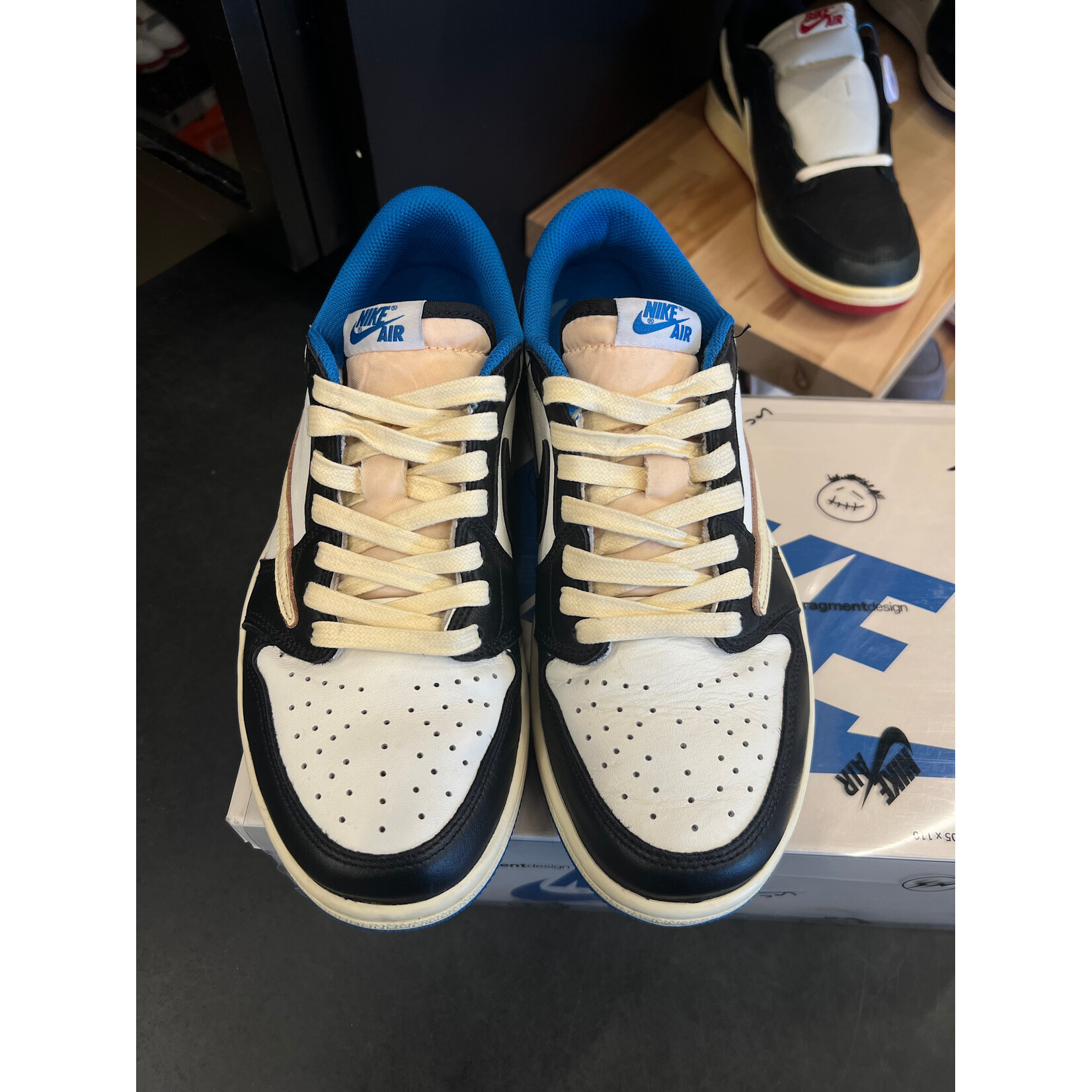 Jordan Jordan 1 Retro Low OG SP Fragment x Travis Scott Size 8, PREOWNED