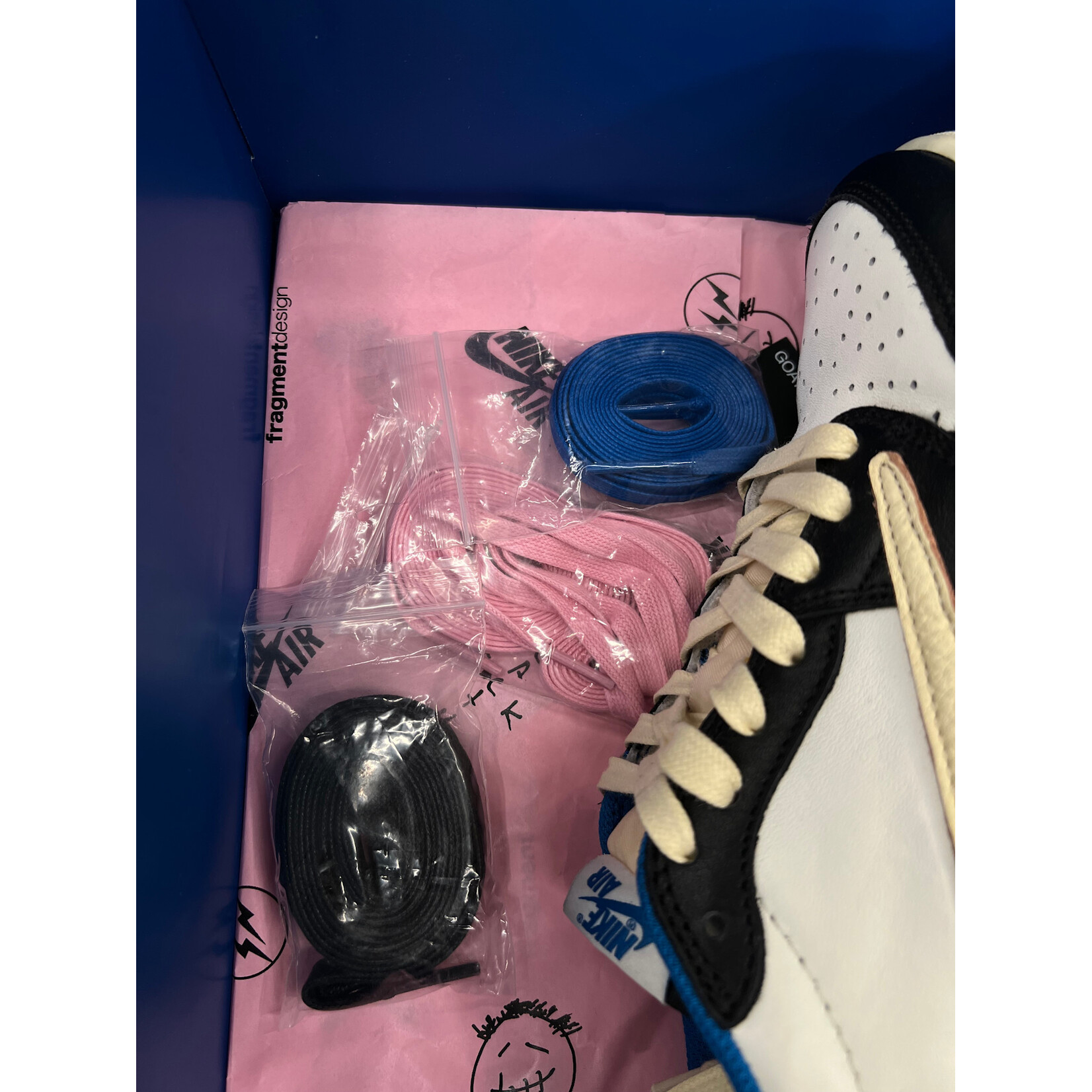 Jordan Jordan 1 Retro Low OG SP Fragment x Travis Scott Size 8, PREOWNED