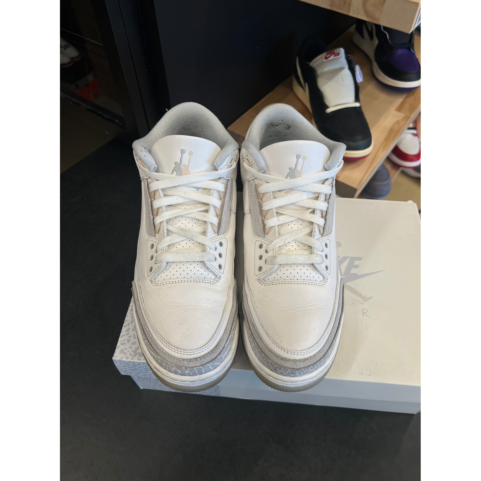 Jordan Jordan 3 Retro Craft Ivory Size 10, PREOWNED