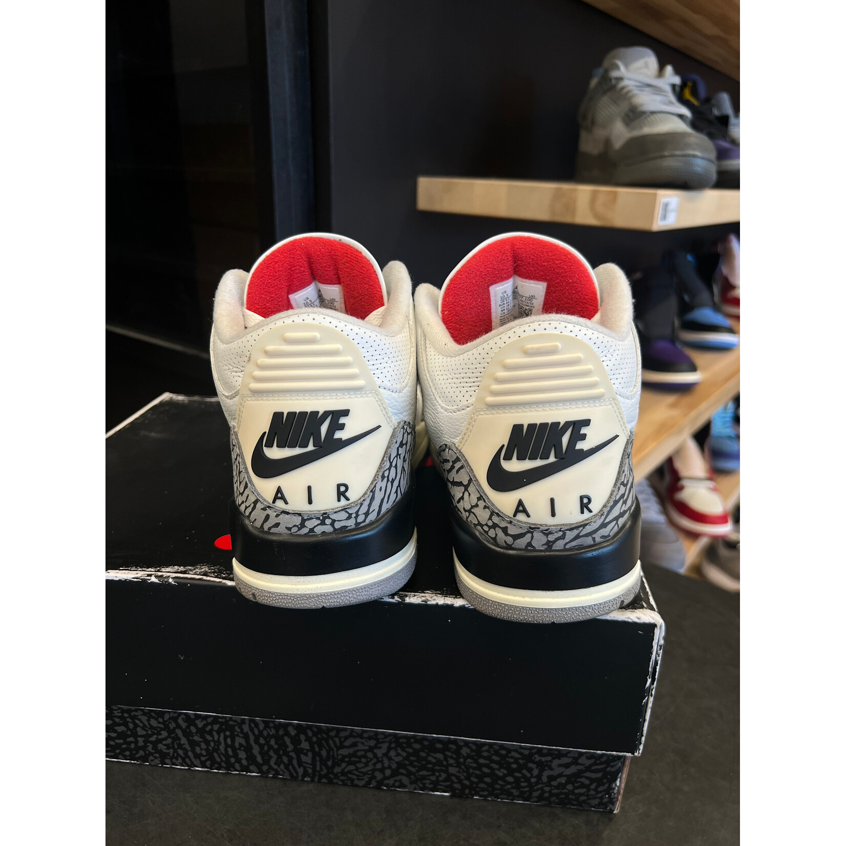 Jordan Jordan 3 Retro White Cement Reimagined Size 10.5, PREOWNED