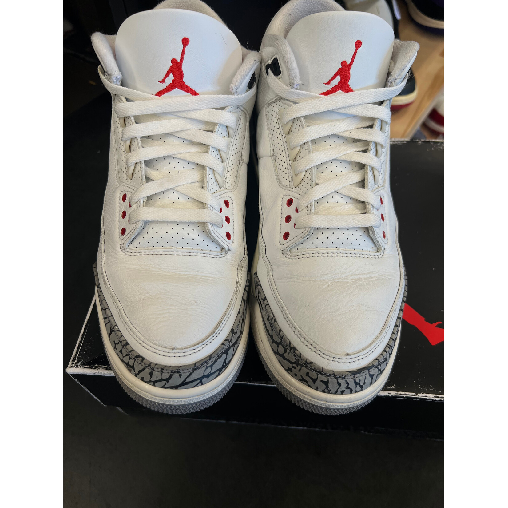 Jordan Jordan 3 Retro White Cement Reimagined Size 10.5, PREOWNED