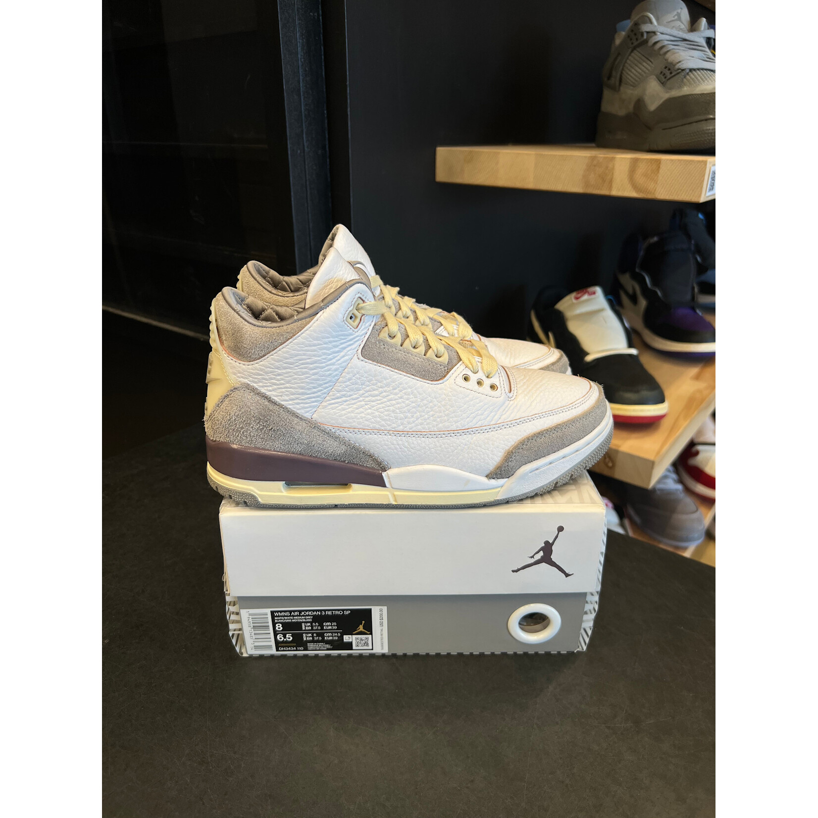 Jordan Jordan 3 Retro SP A Ma Maniére (Women's) Size 8W, PREOWNED