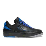 Jordan Jordan 2 Retro Low SP Off-White Black Blue Size 8.5, DS BRAND NEW