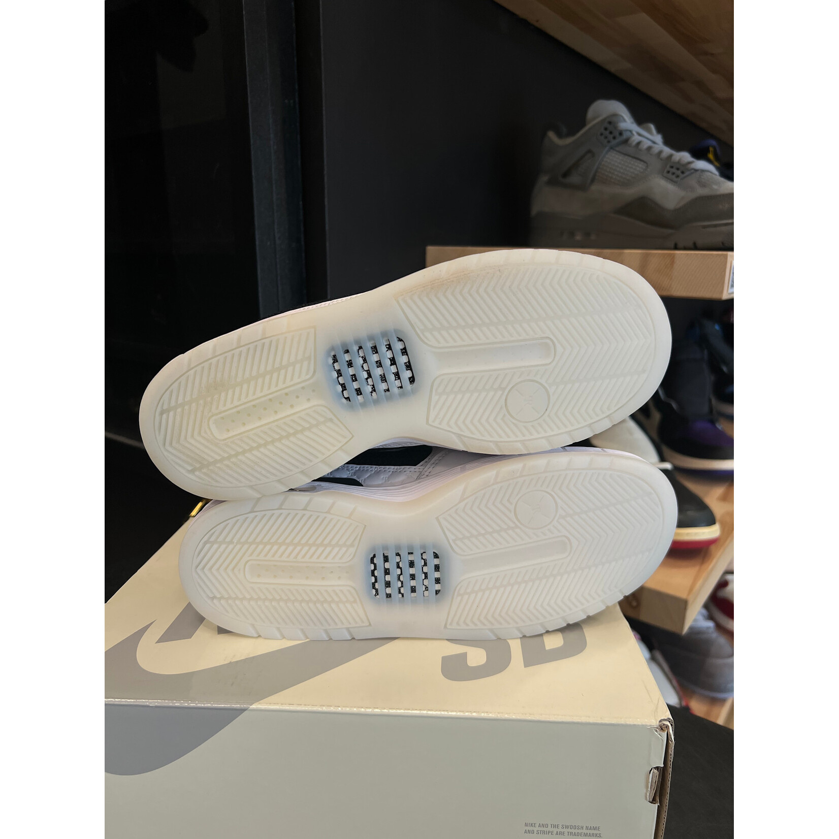 Nike Nike SB Zoom Air Paul Rodriguez 1 OG White Black (2025) Size 6, PREOWNED PADS TRIED ON