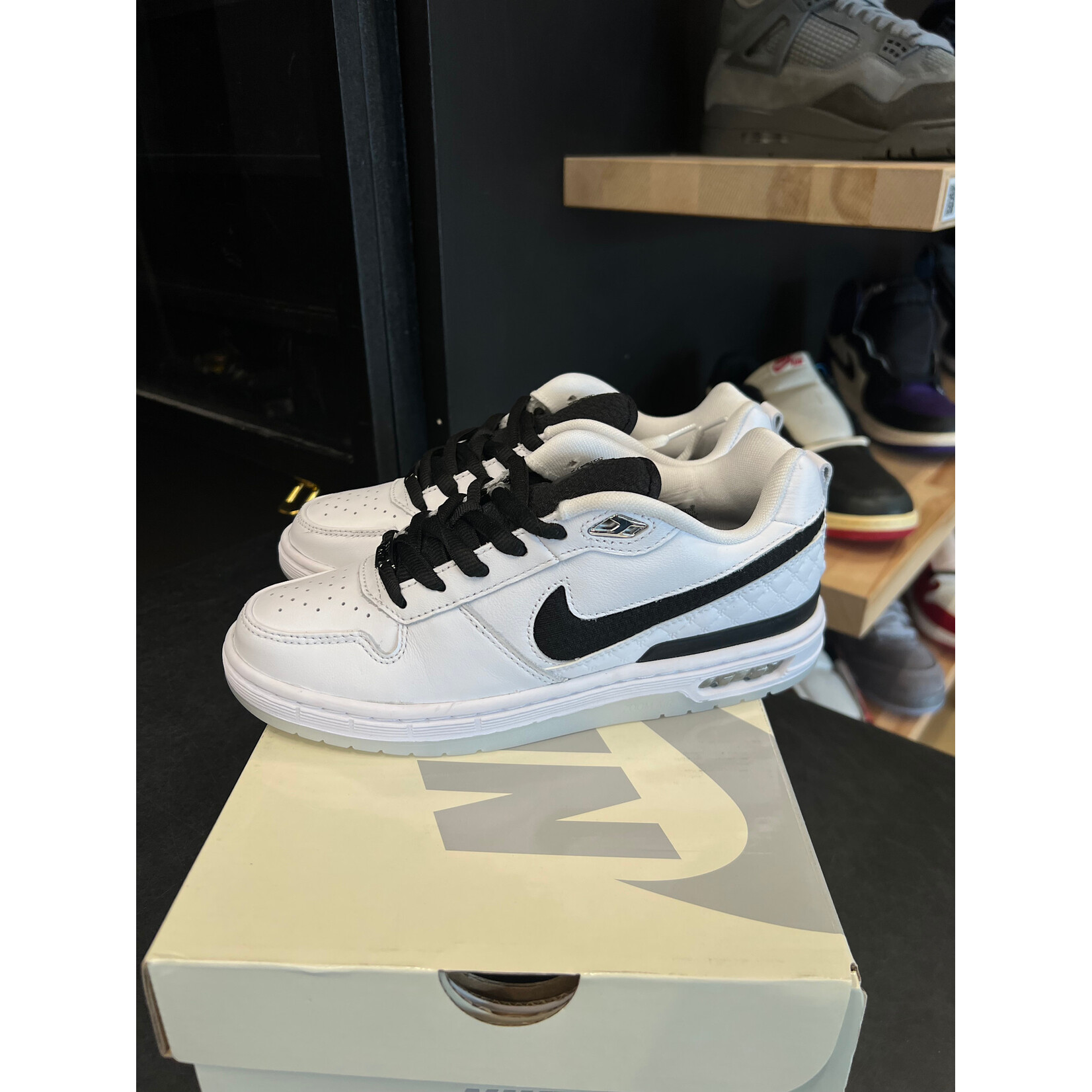 Nike Nike SB Zoom Air Paul Rodriguez 1 OG White Black (2025) Size 6, PREOWNED PADS TRIED ON