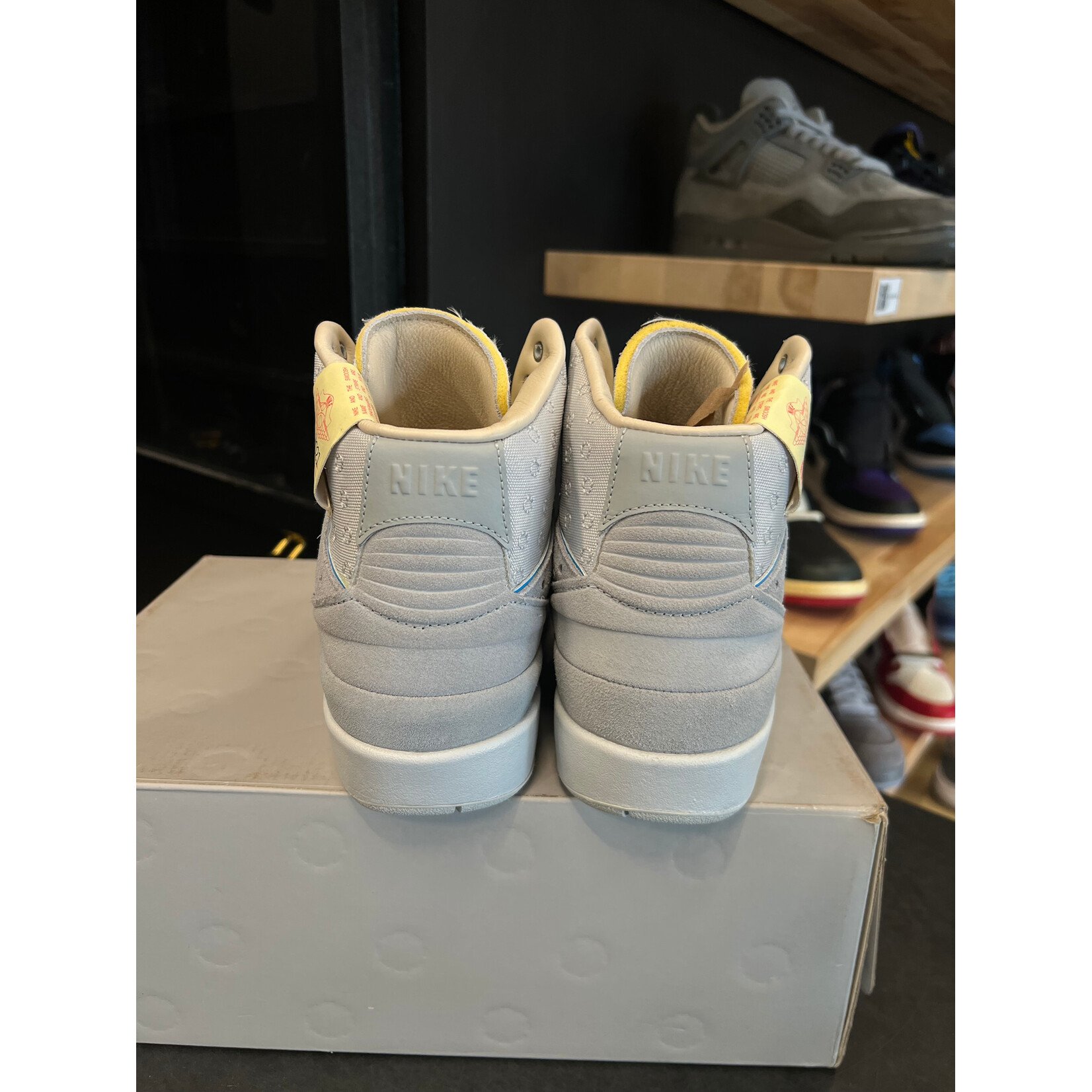 Jordan Jordan 2 Retro SP Union Grey Fog Size 9, PREOWNED