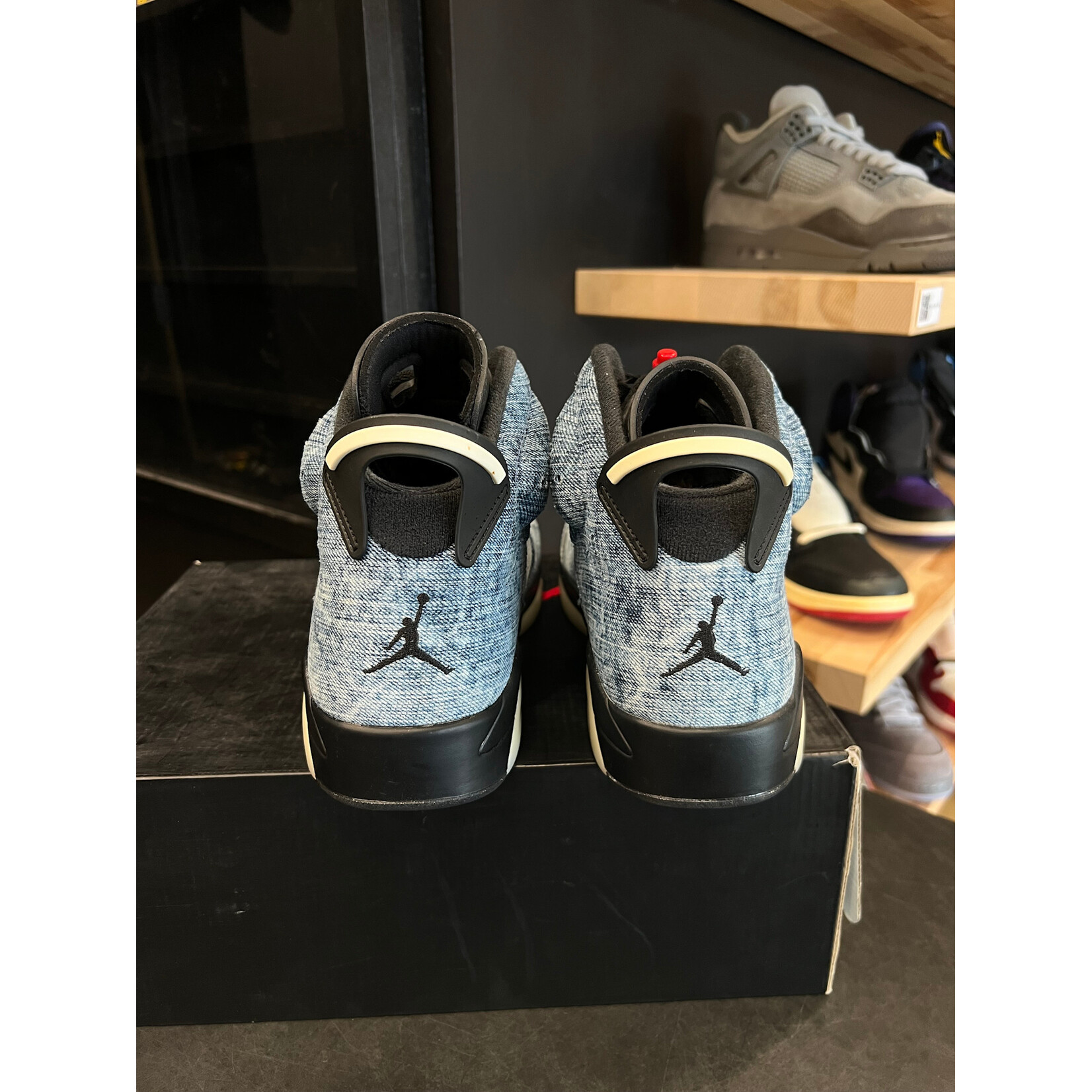 Jordan Jordan 6 Retro Washed Denim Size 9.5, PREOWNED