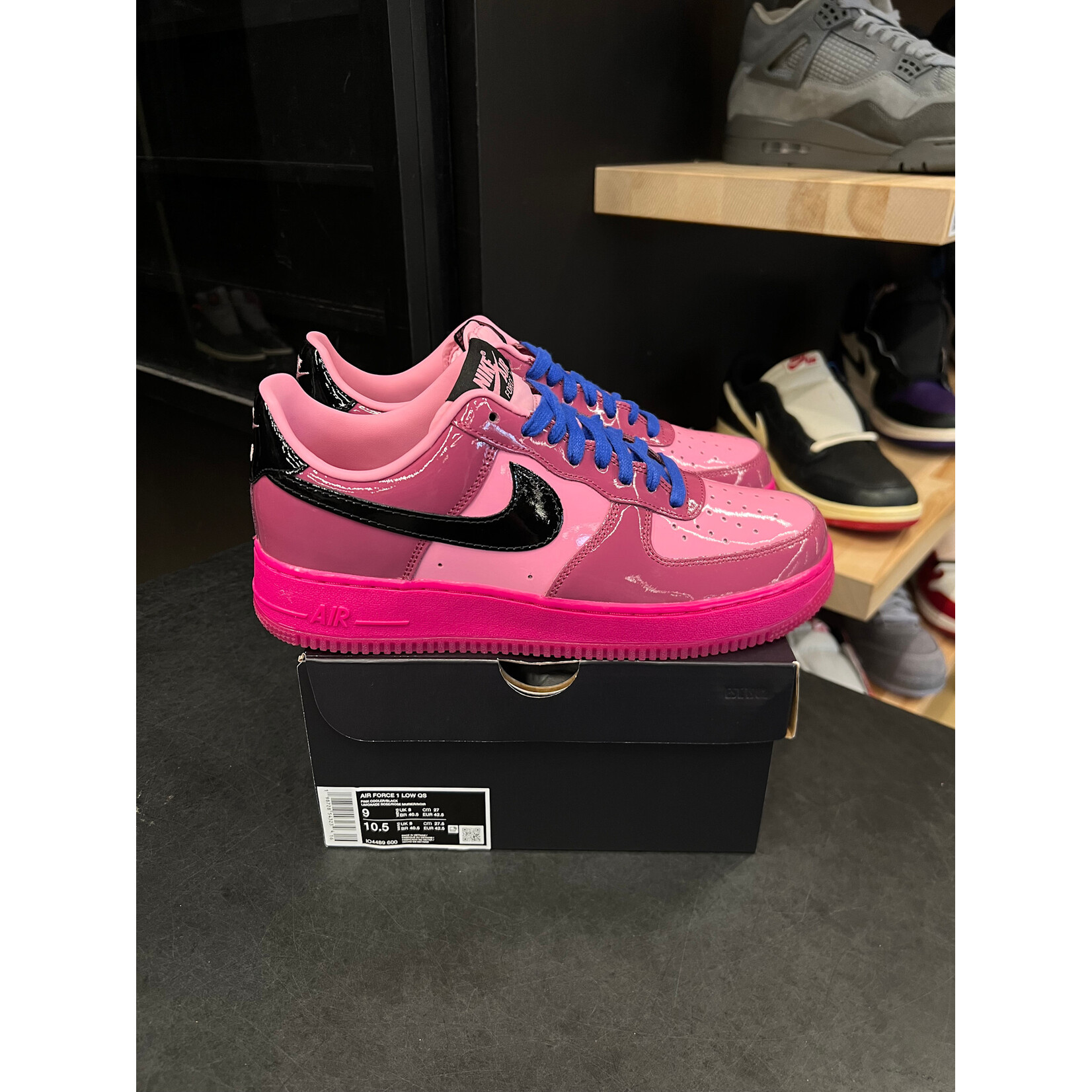 Nike Nike Air Force 1 Low Pink Cooler Mulberry Rose Size 9, PREOWNED