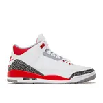 Jordan Jordan 3 Retro Fire Red (2022) Size 12.5, DS BRAND NEW DAMAGED LID