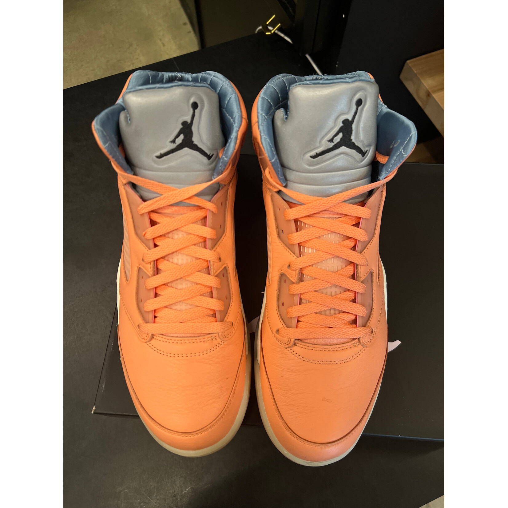 Jordan Jordan 5 Retro DJ Khaled We The Best Crimson Bliss Size 13, PREOWNED