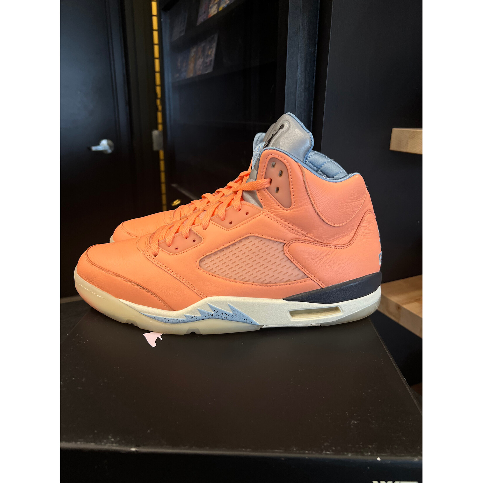 Jordan Jordan 5 Retro DJ Khaled We The Best Crimson Bliss Size 13, PREOWNED